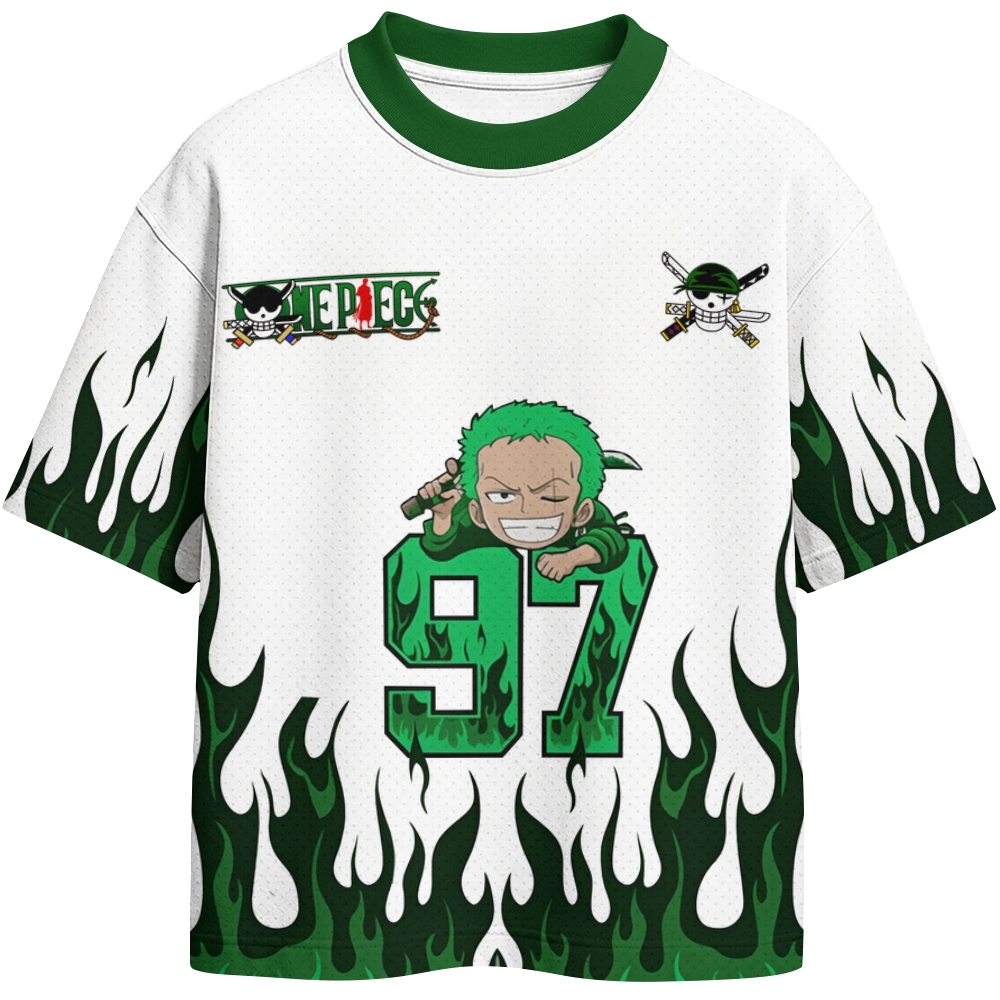 One Piece Crew Neck Football Jersey