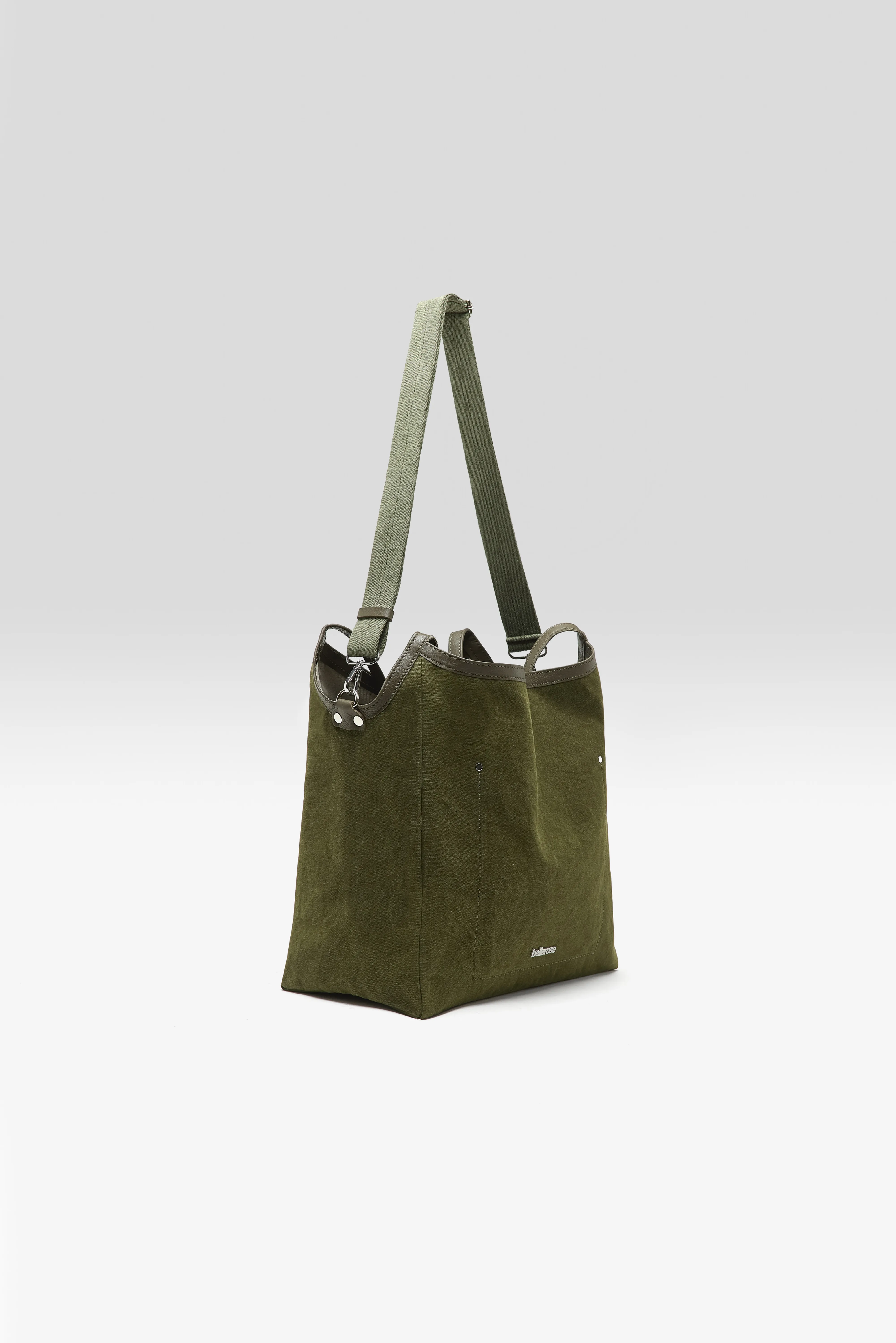 Bellerose Singa canvas handbag (261 / W / OLIVE)