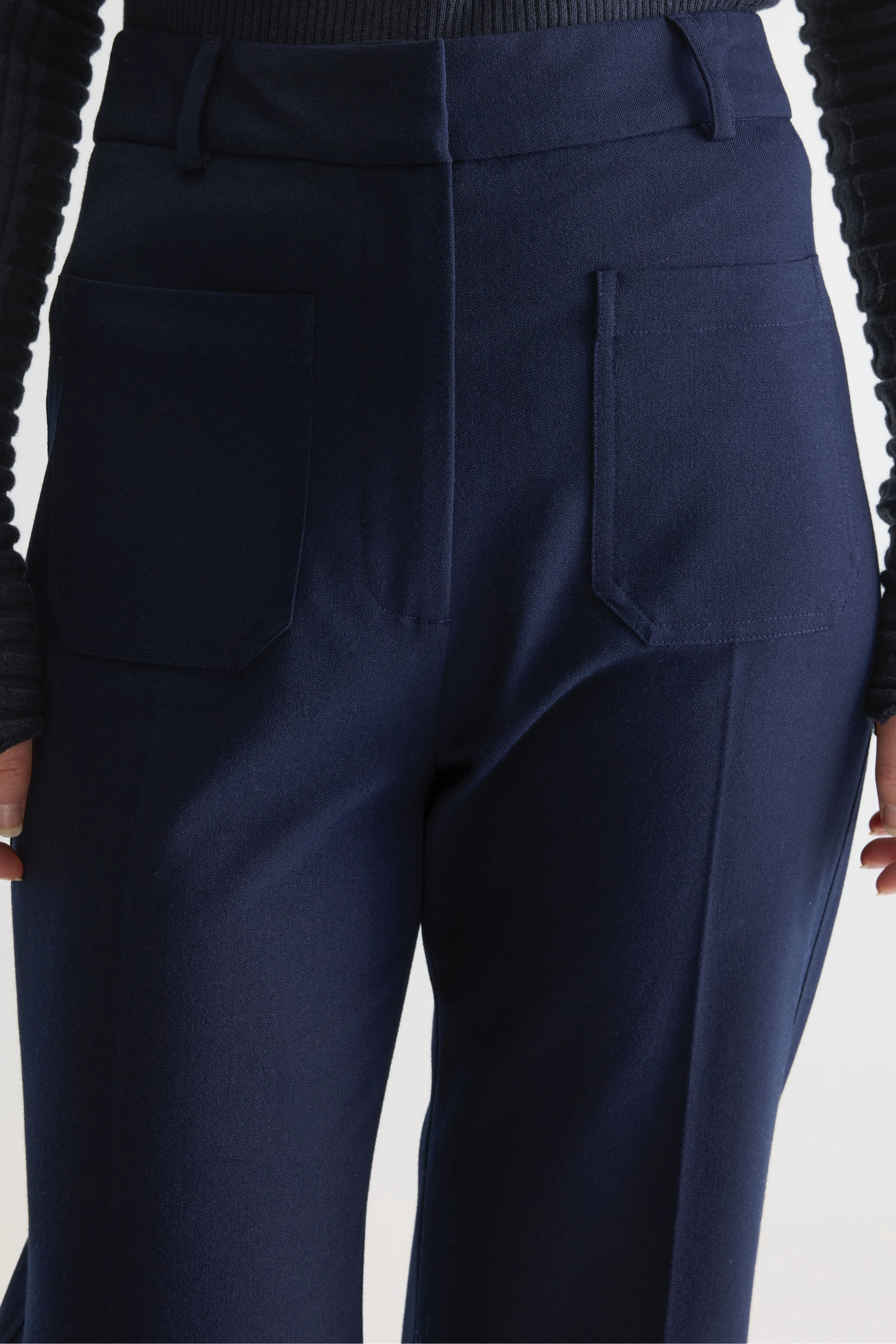Bellerose Vinh slim trousers (261 / W / DARK NAVY)