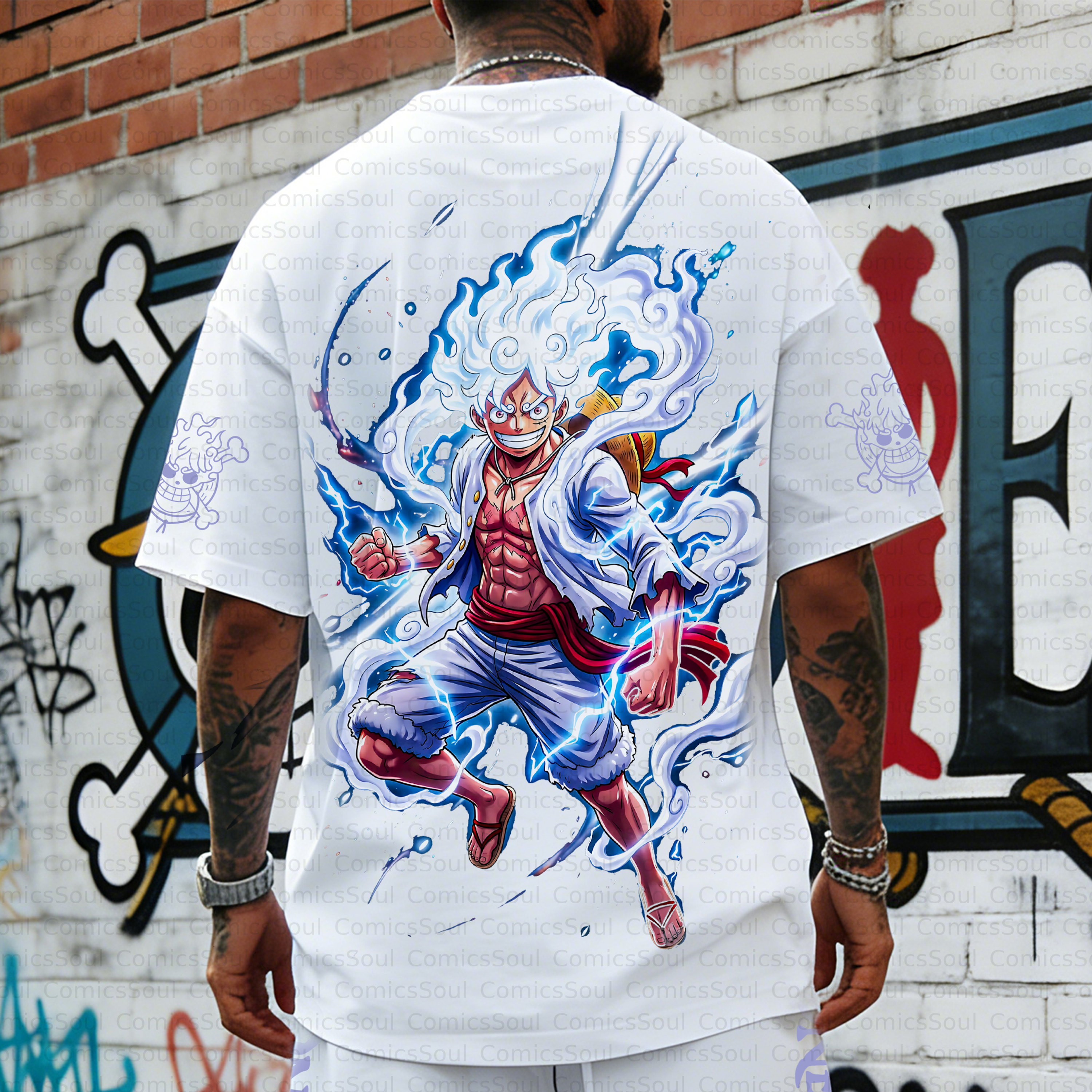 Unisex Anime Inspired Vintage T-Shirt