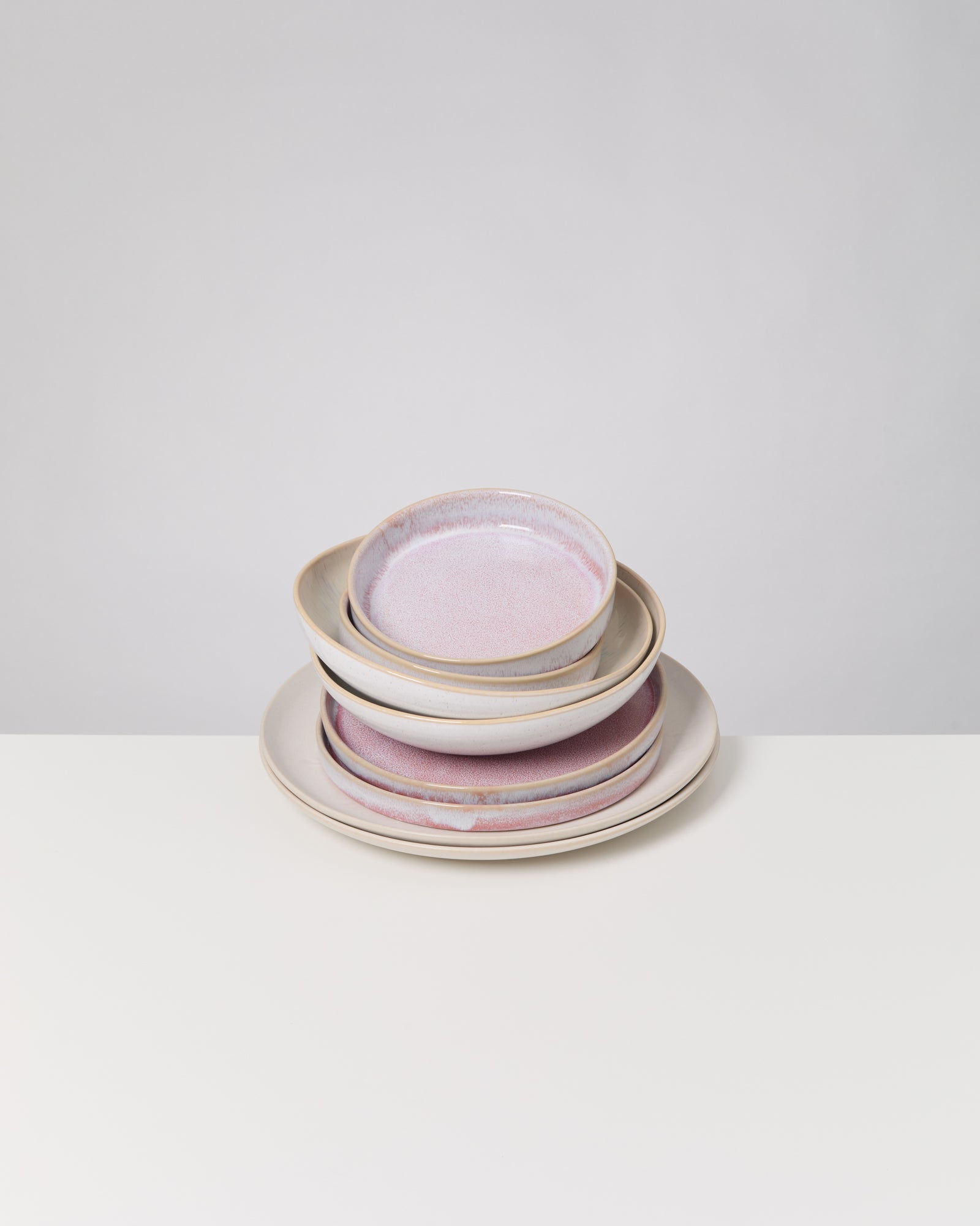 Geschirr-Set Pink sands rosé sand 8-teilig