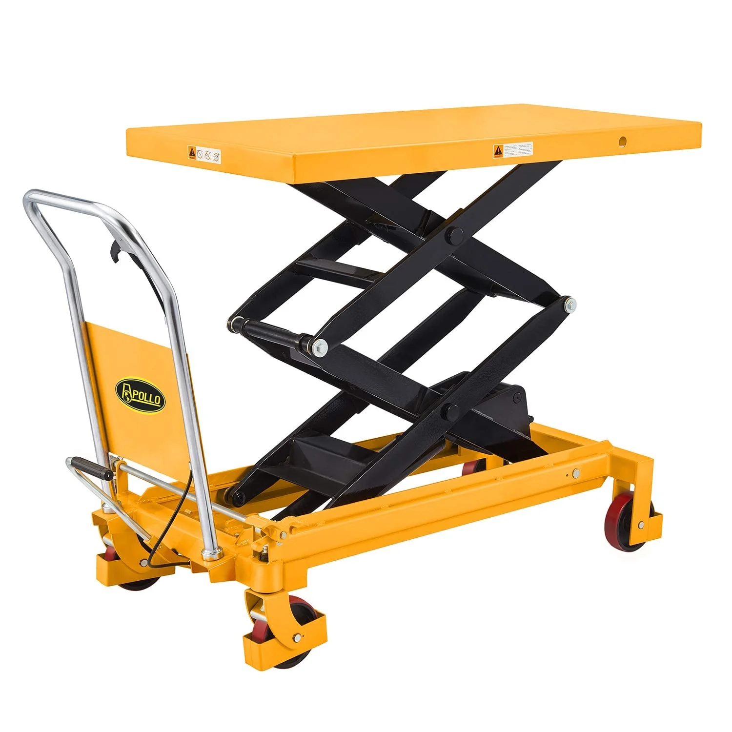 Hydraulic Lift Table Cart – 770 lbs Capacity, 51