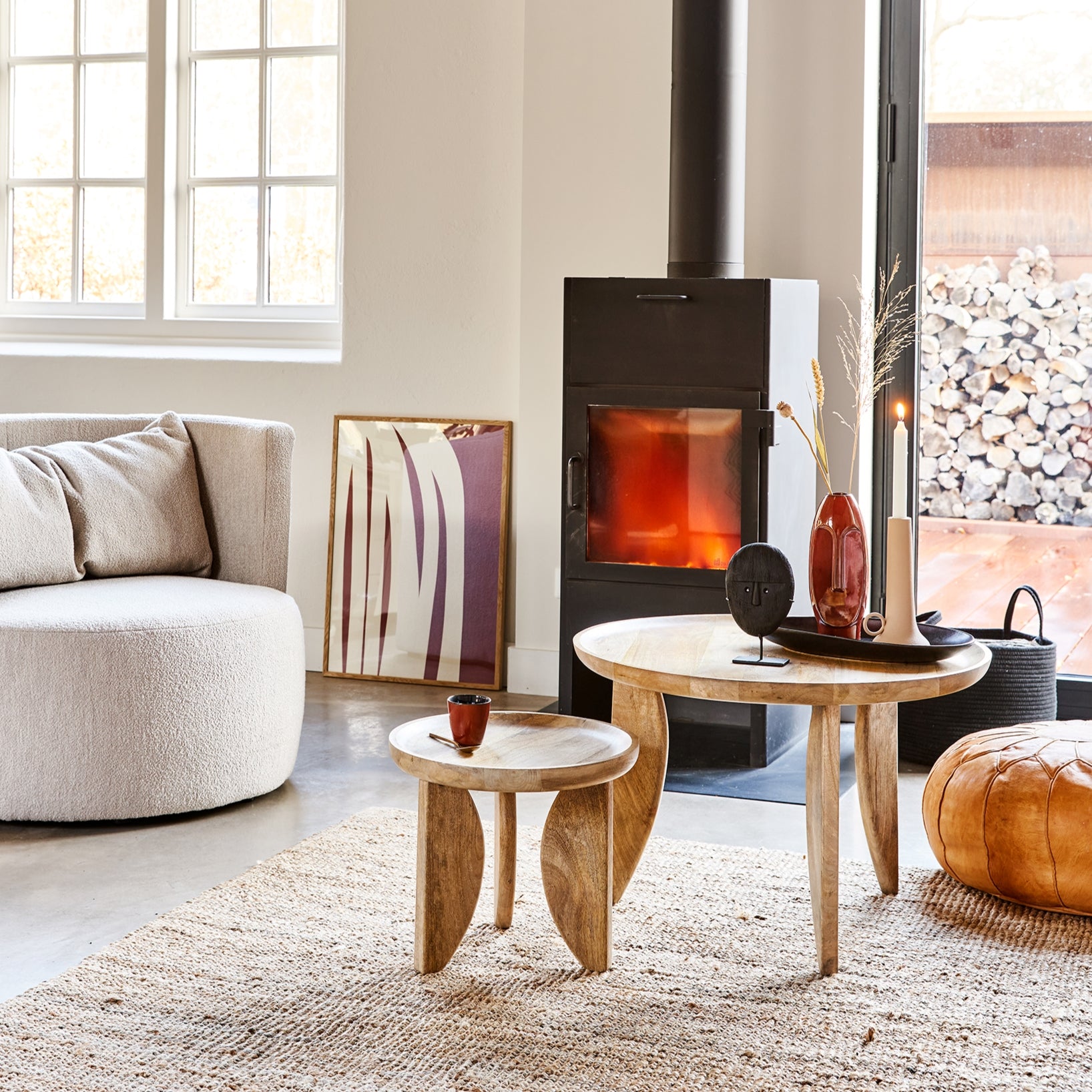 vtwonen High Heels Bijzettafel - Set van 2