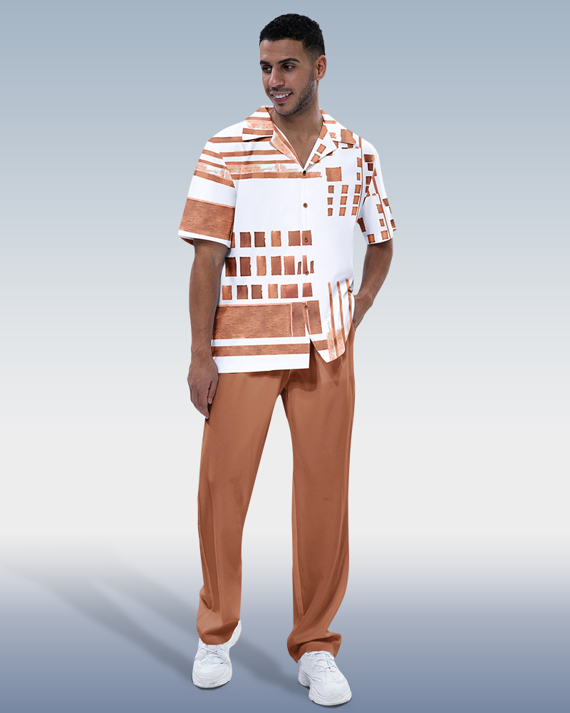 Suitmens Mens Two Piece Leisure Suits 003