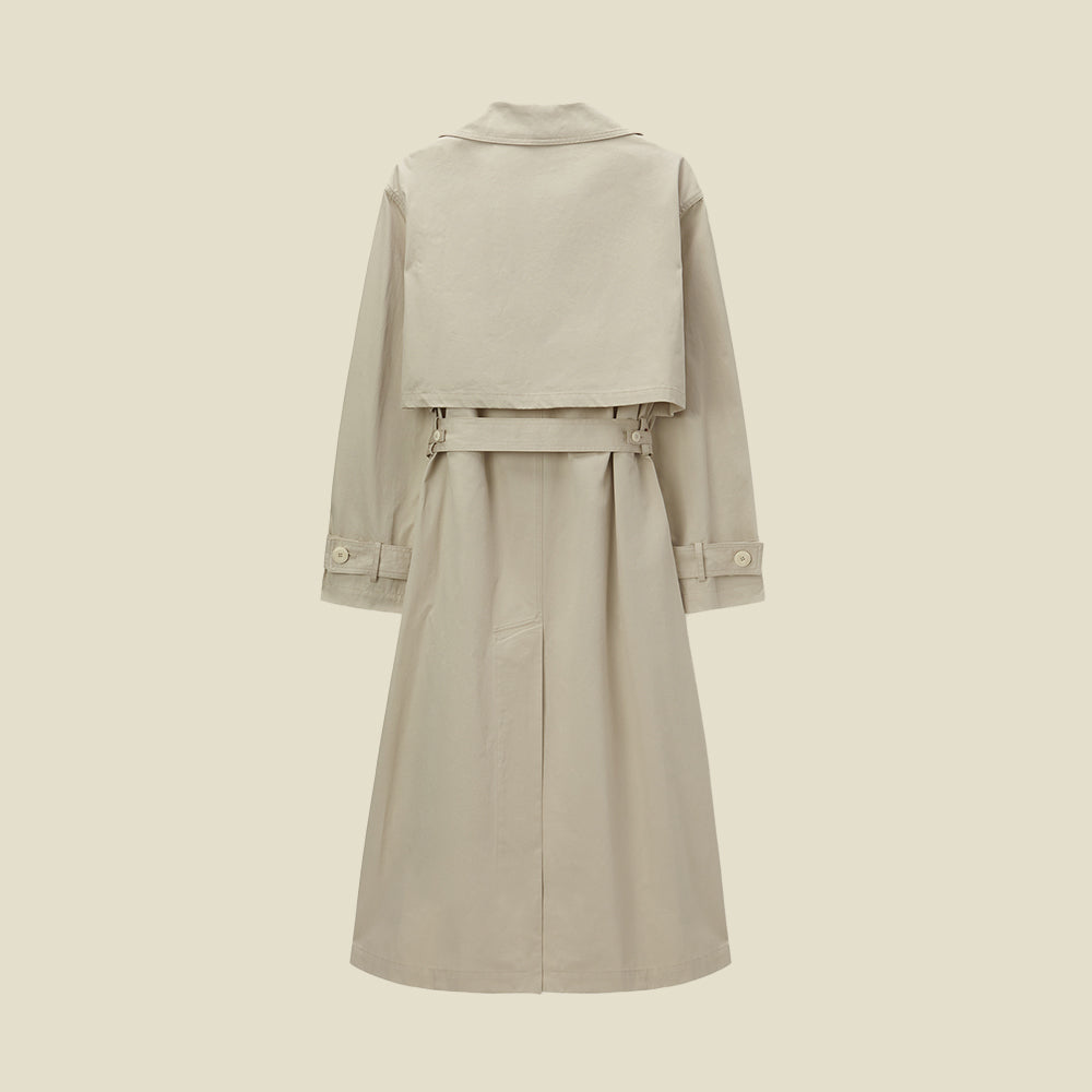 Pomandère - Trench-coat - Ecru
