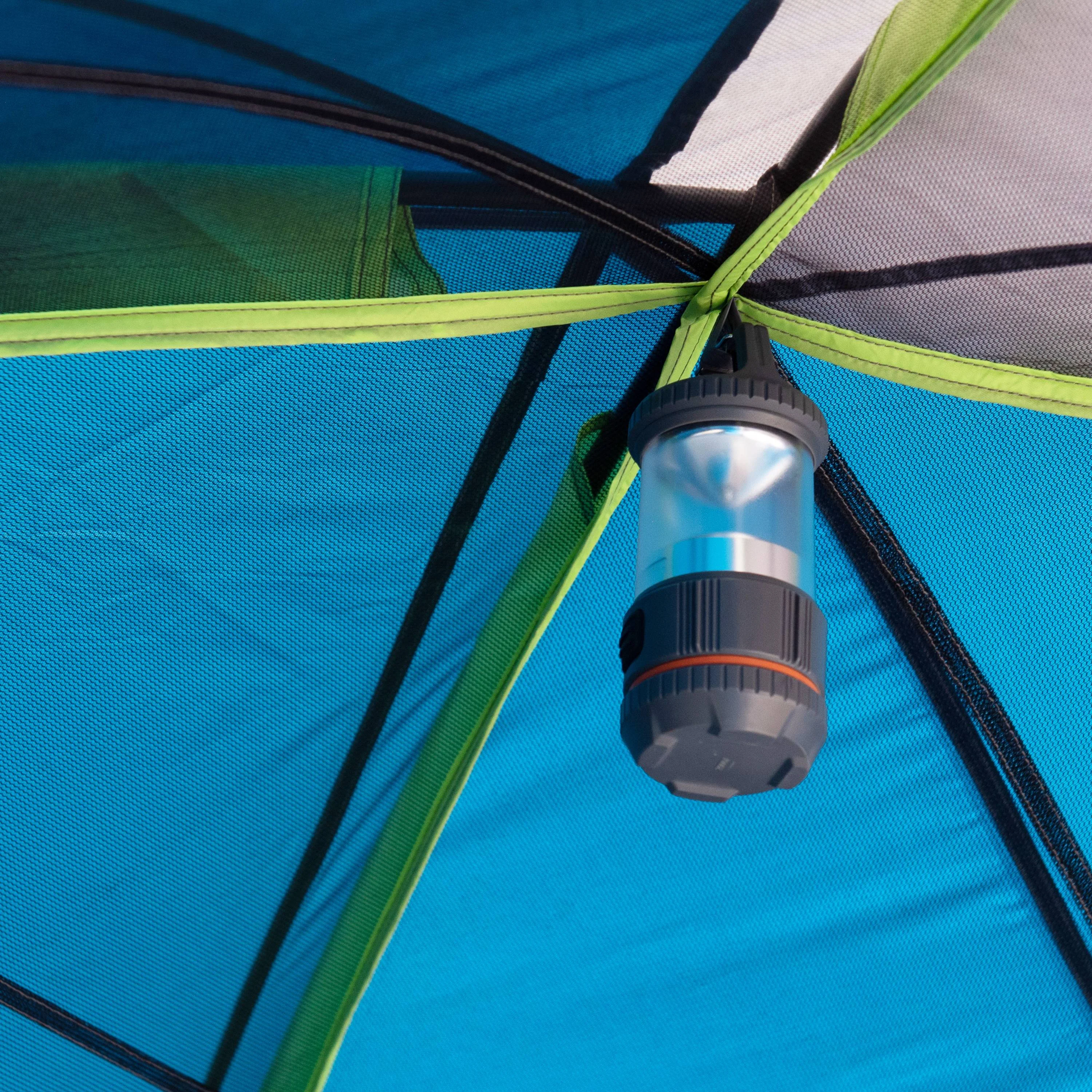 Ozark Trail 10-Person Dome Tent with Screen Porch -C 3-Room Family Camping Tent with Weather Protection - Image 2
