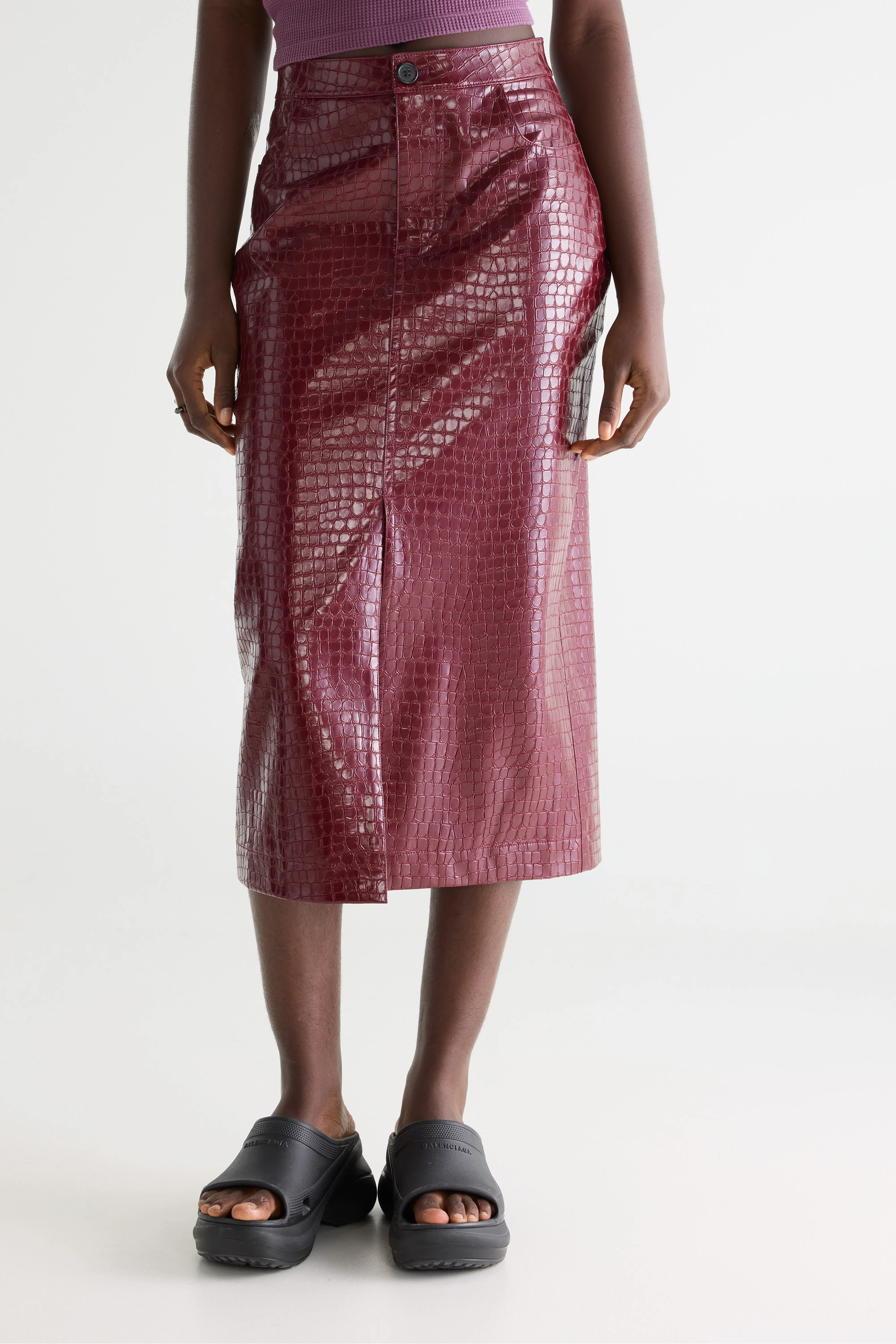 Bellerose Halina midi skirt (261 / W / DRIED TOMATO)