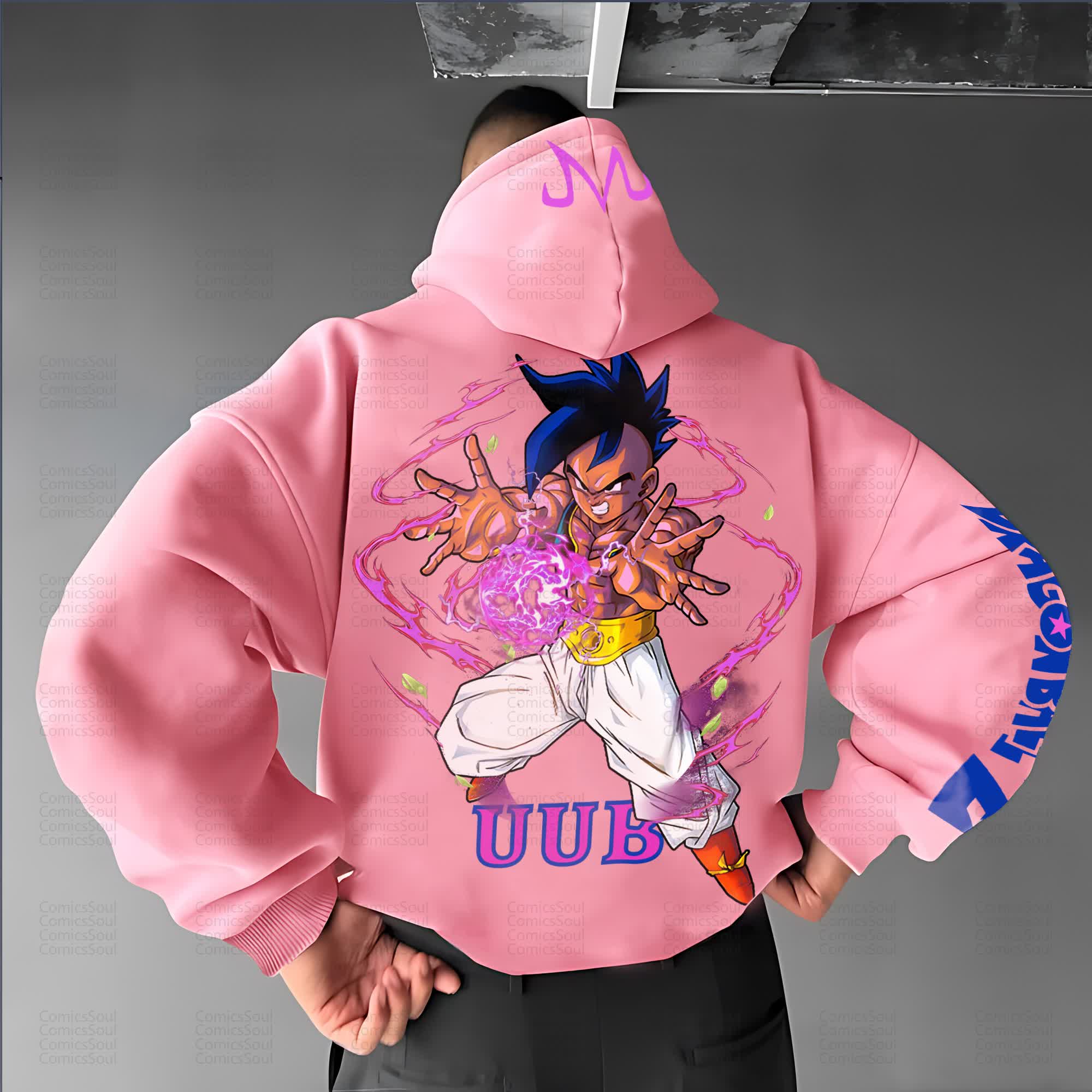 Unisex Anime Graphic Streetwear Vintage Hoodie丨Comicssoul