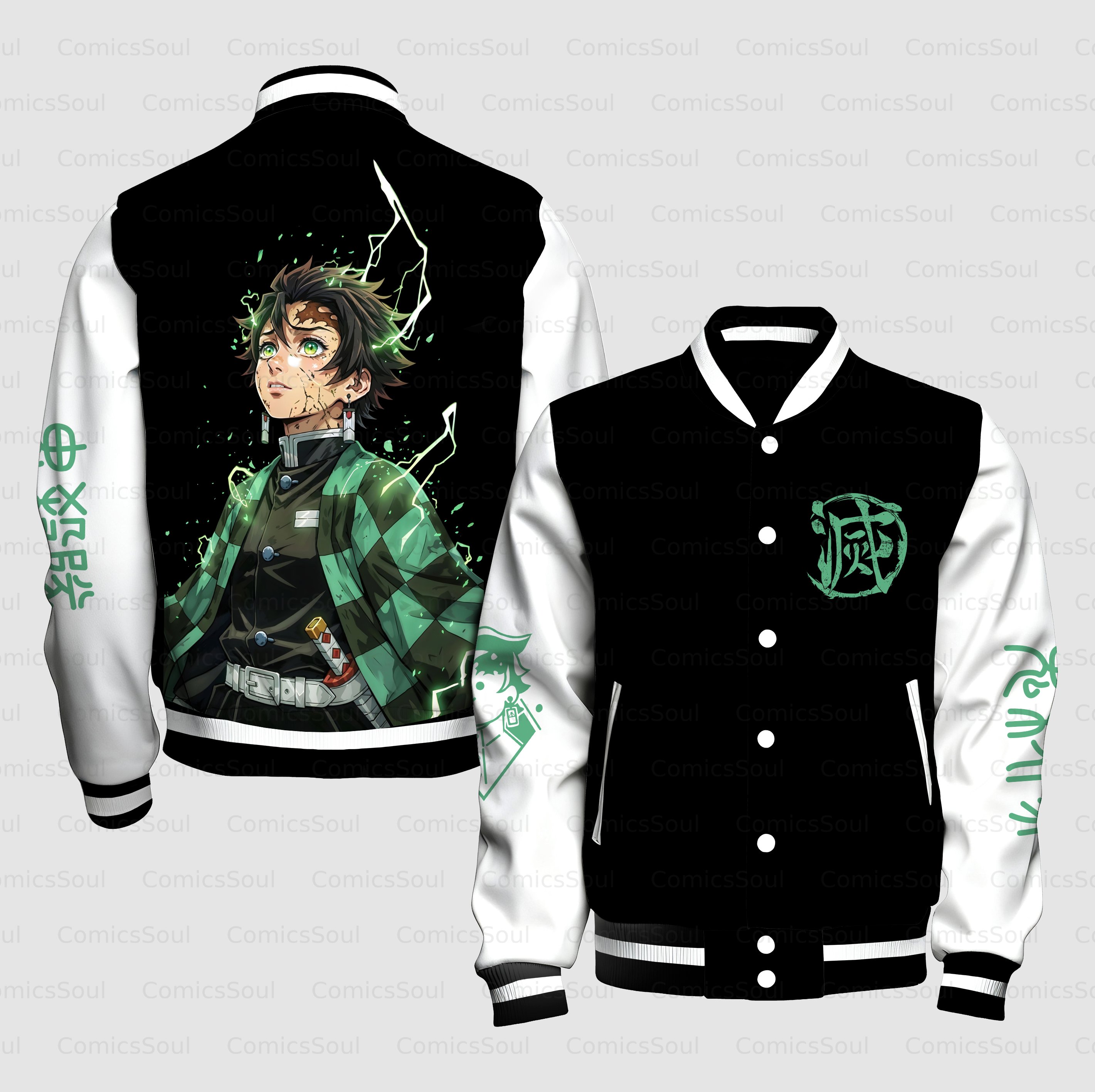 Unisex Vintage Anime Graphic Jacket| KNY