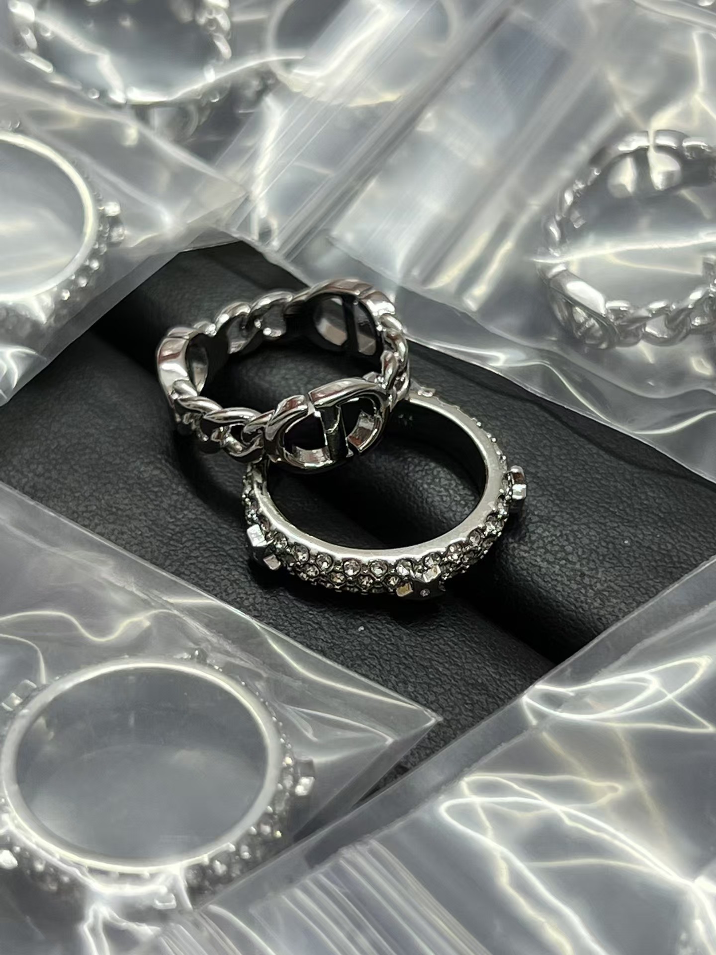Dior CD Star Stacking Rings - 2 Pieces - Original Replica Club