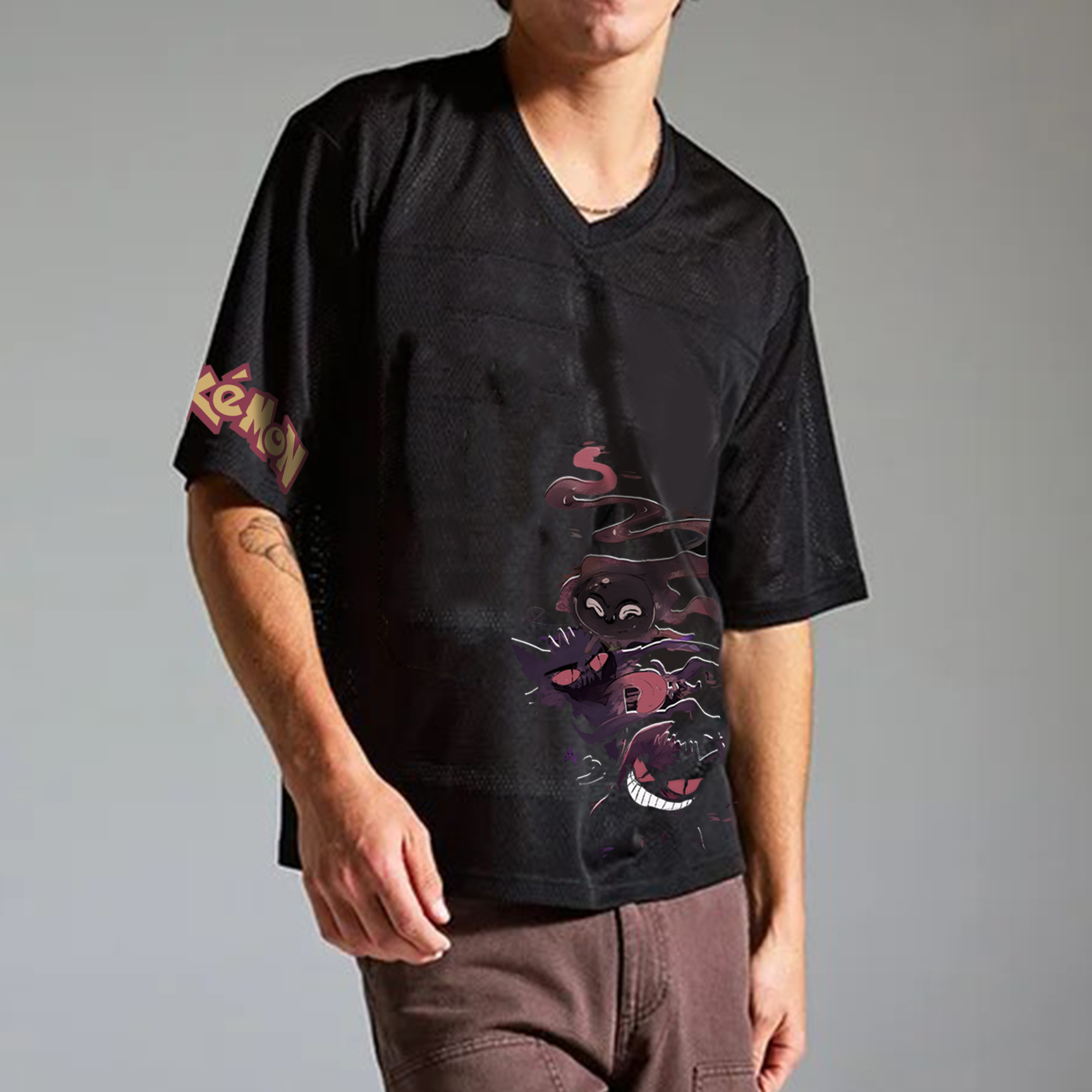 Unisex  “Comicssoul” Anime Style Retro I Mesh T-Shirt