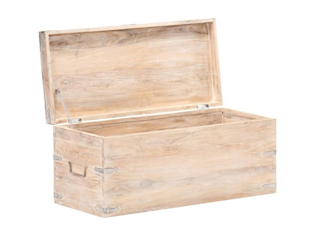 Cómoda 90x40x40 cm Madera maciza de acacia