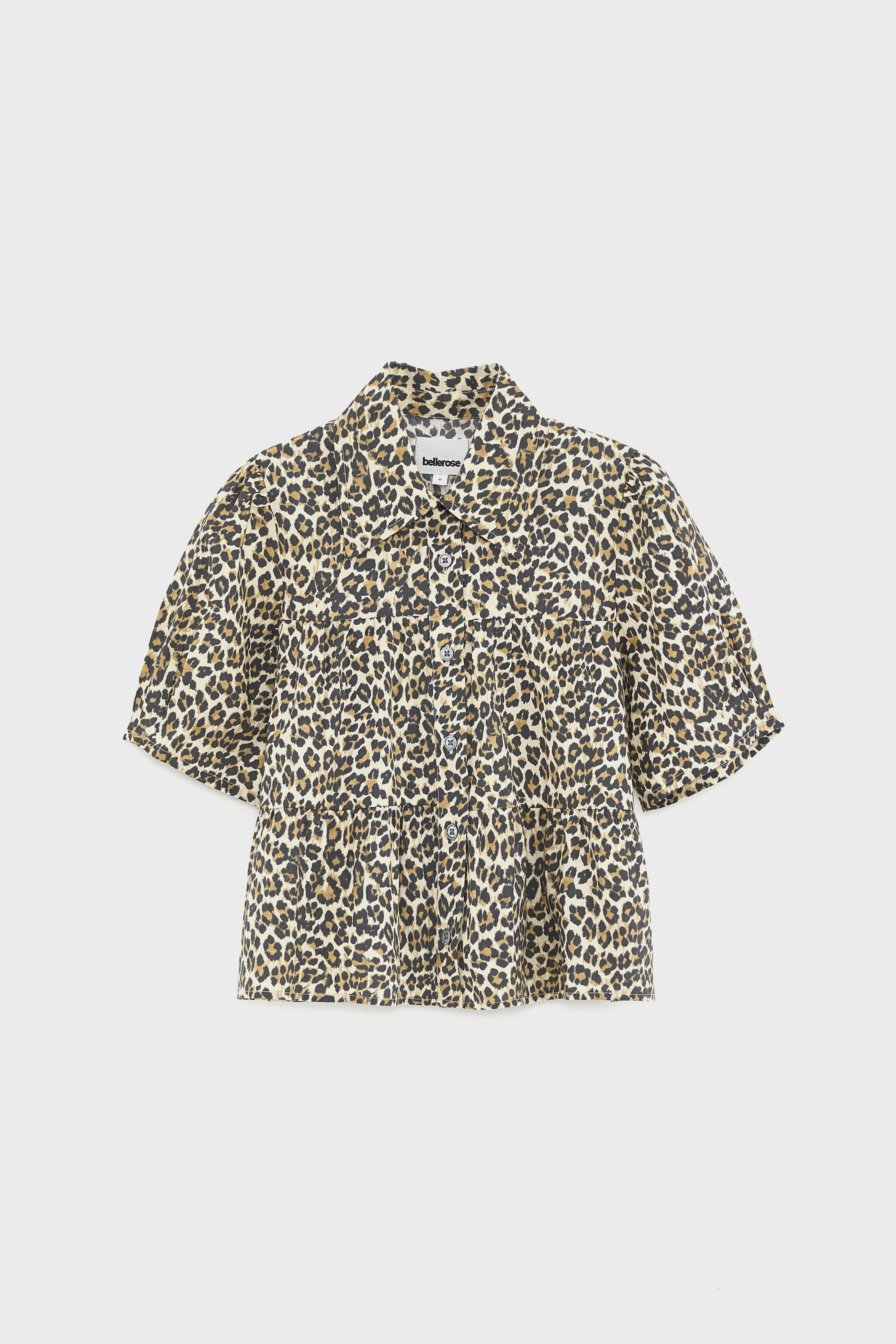 Bellerose Helo leopard print shirt (261 / G / COMBO A)