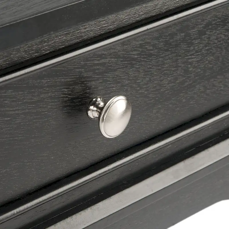 2-Drawer Console Table with Elegant French Country Design