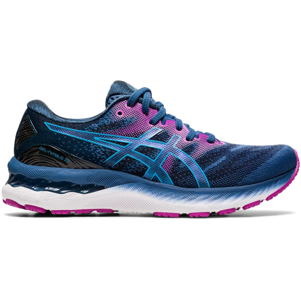 Women's GEL-Nimbus 23(402-Grand Shark/Digital Aqua/7.5)