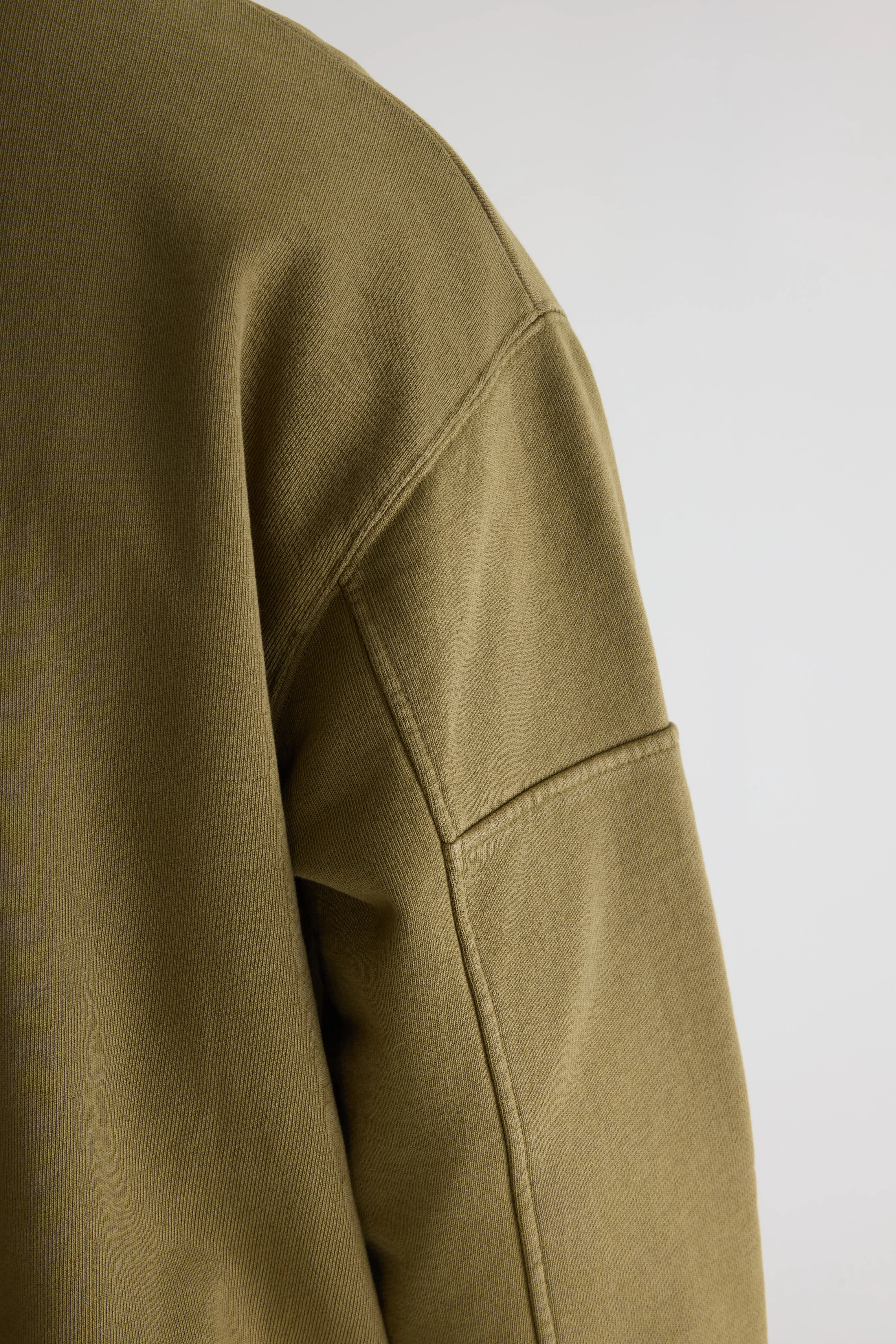Bellerose Fapien crewneck sweatshirt (261 / M / MILITARY)
