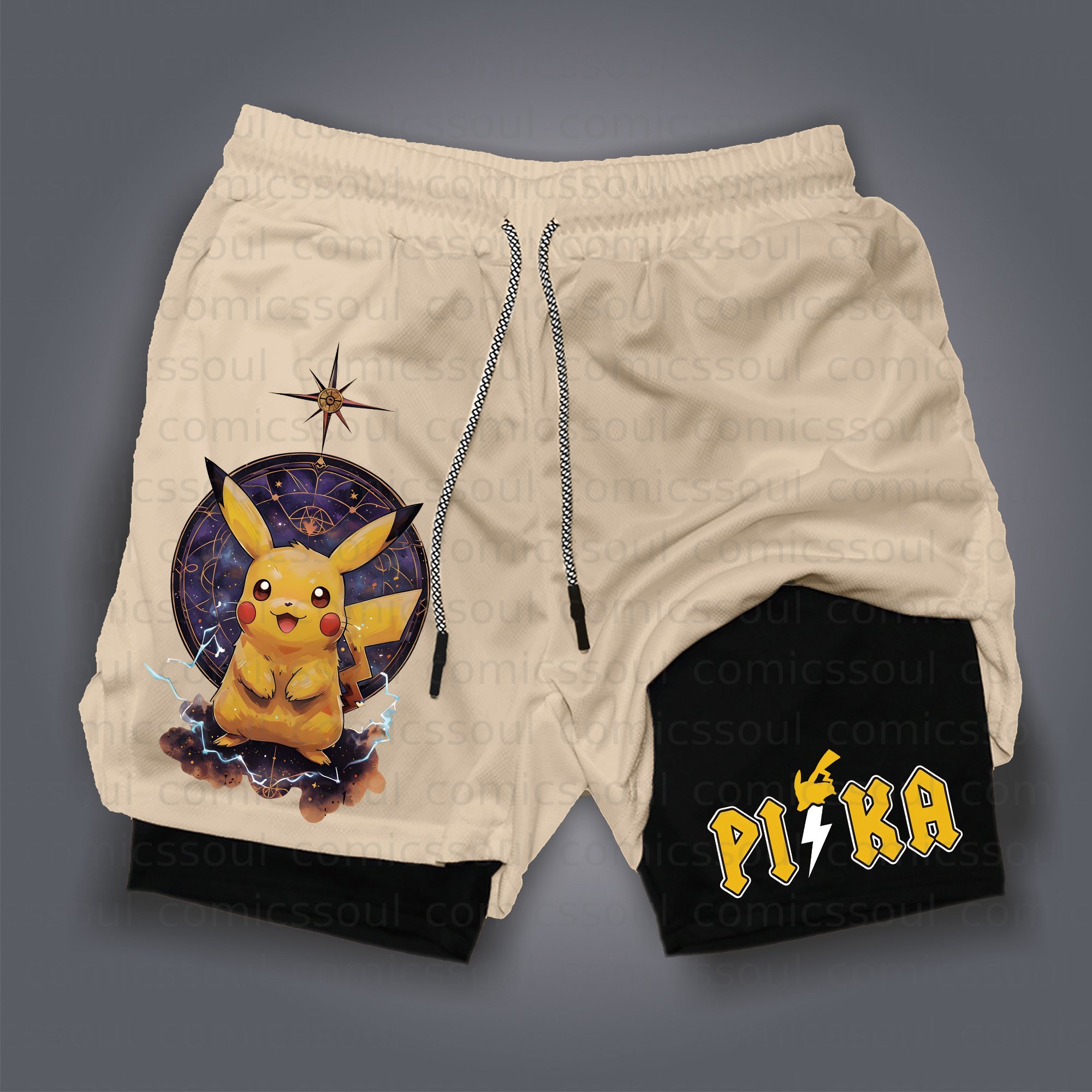Unisex Casual Anime Streetwear Shorts 丨Comicssoul