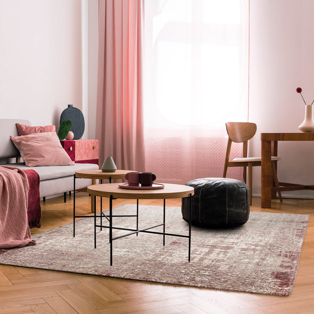 Acsento Grunge Vloerkleed 200 x 300 cm - Old Pink