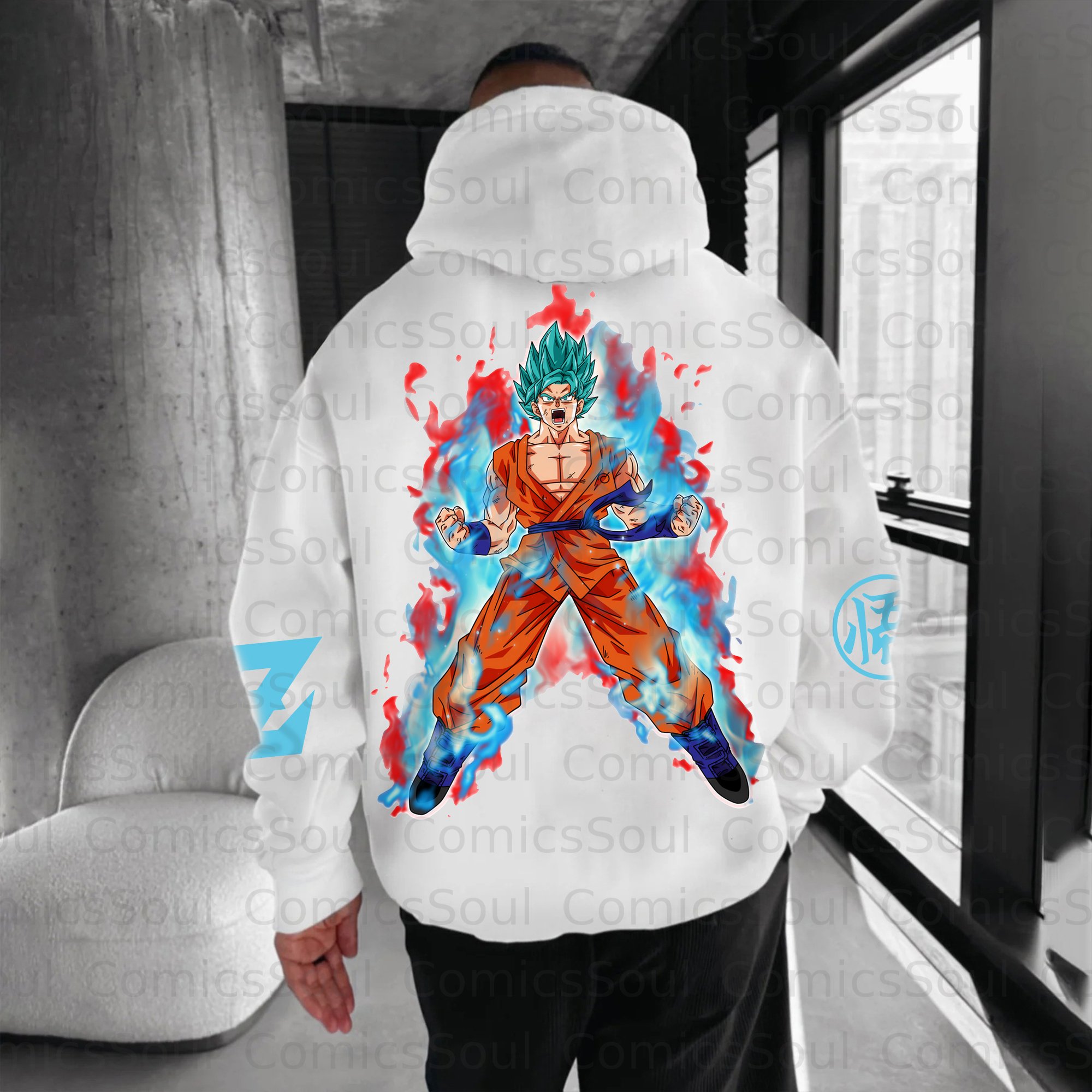 Unisex Anime Graphic Streetwear Vintage Plush Hoodie