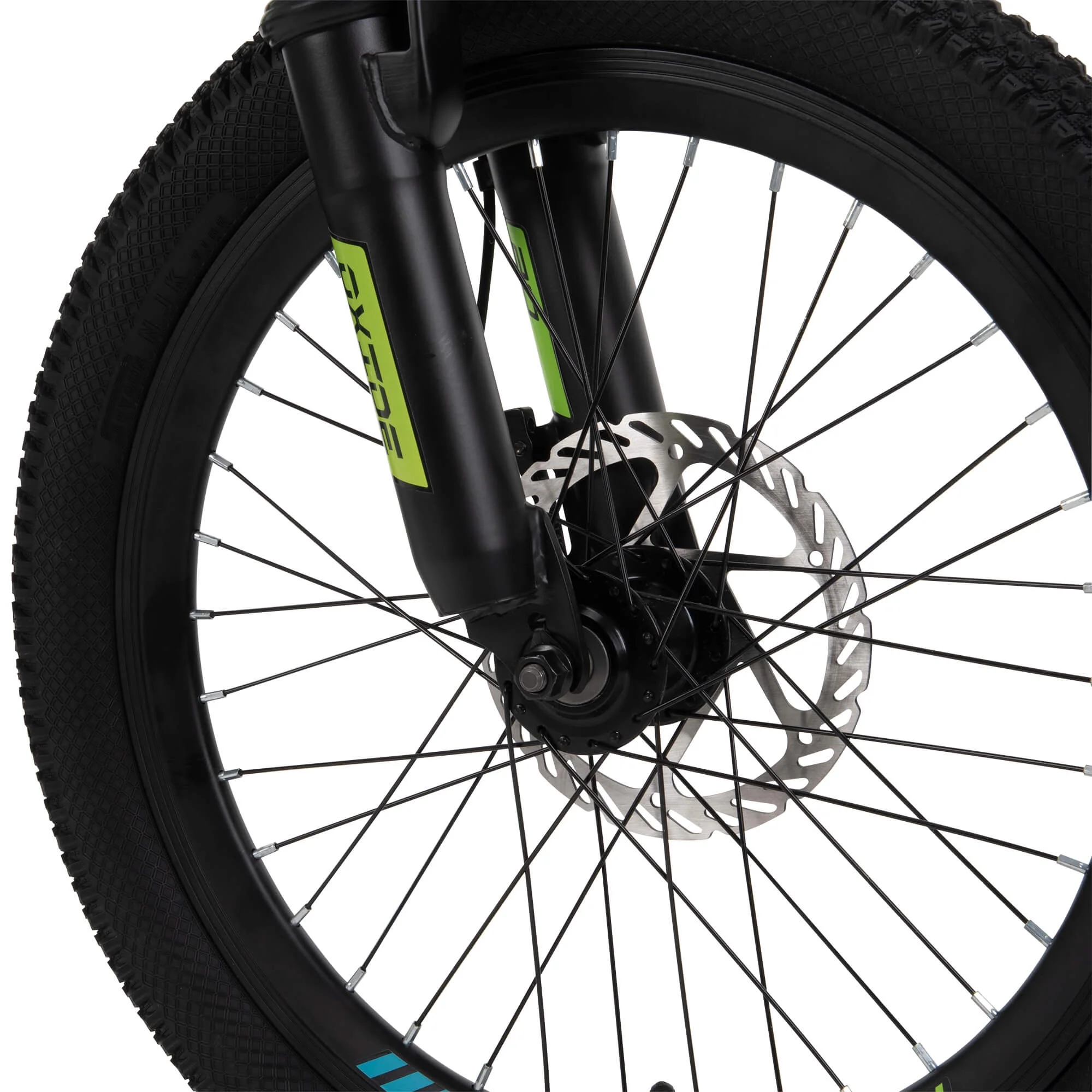20-inch Oxide Boys Mountain Bike for Kids , Lime / Blue - Image 6