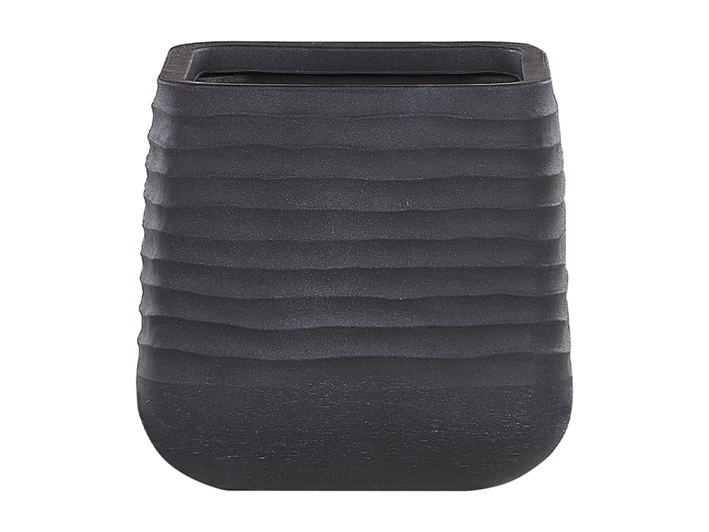 Maceta PARIKIA Material sintético Negro