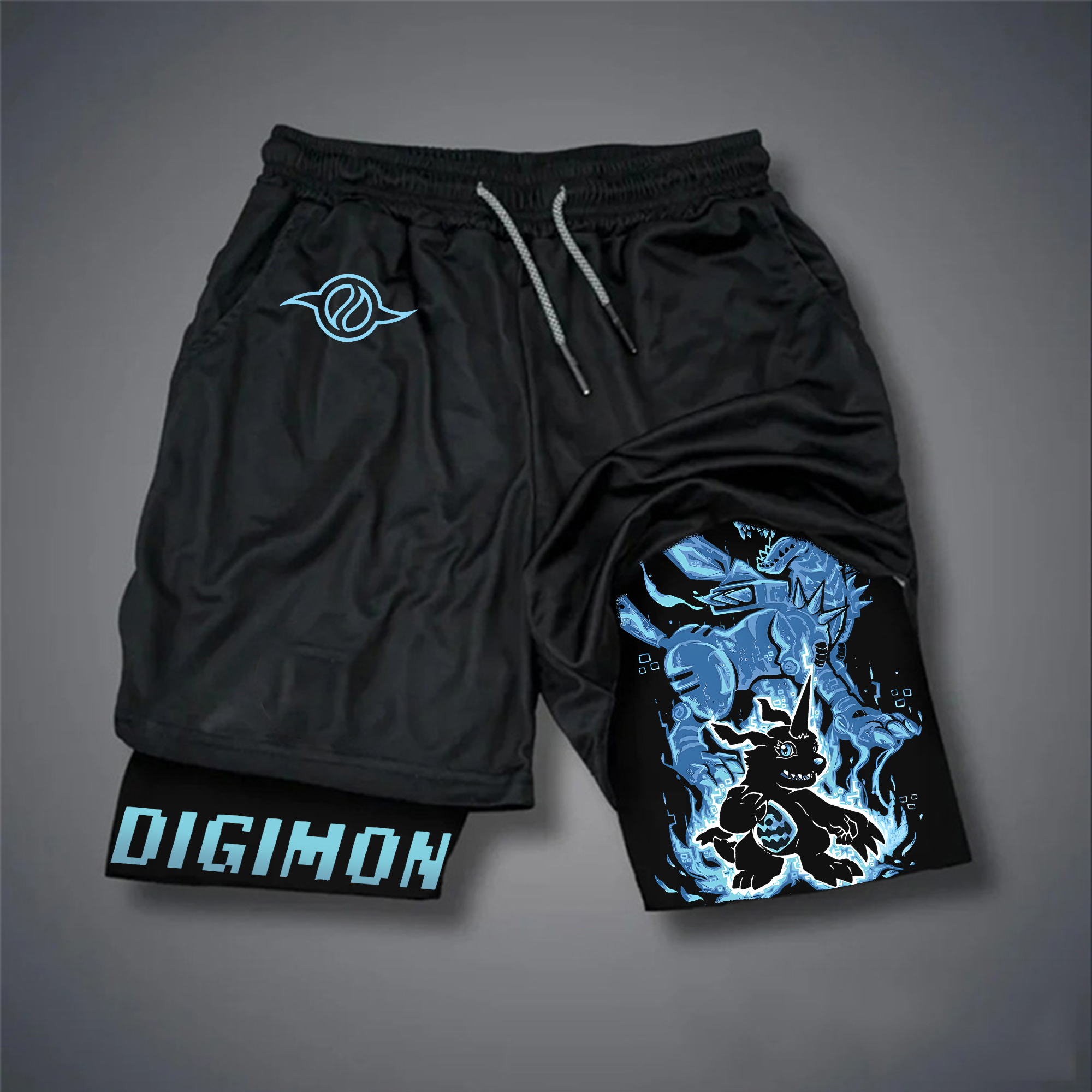 Unisex  “Comicssoul” Casual Anime Streetwear Shorts