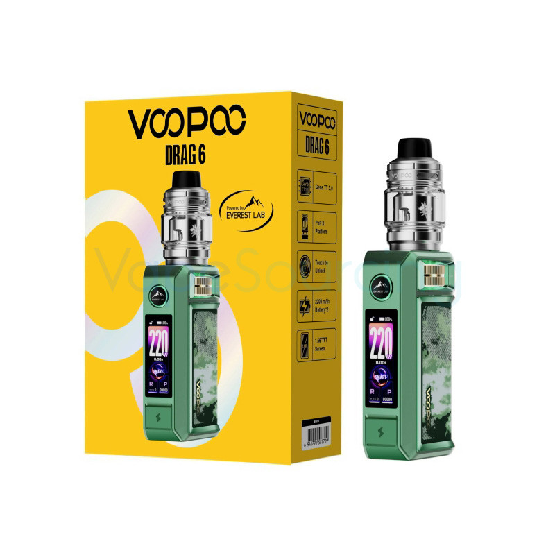 VO0PO0 Drag 6 Vape Mod Kit 4400mAh 220W