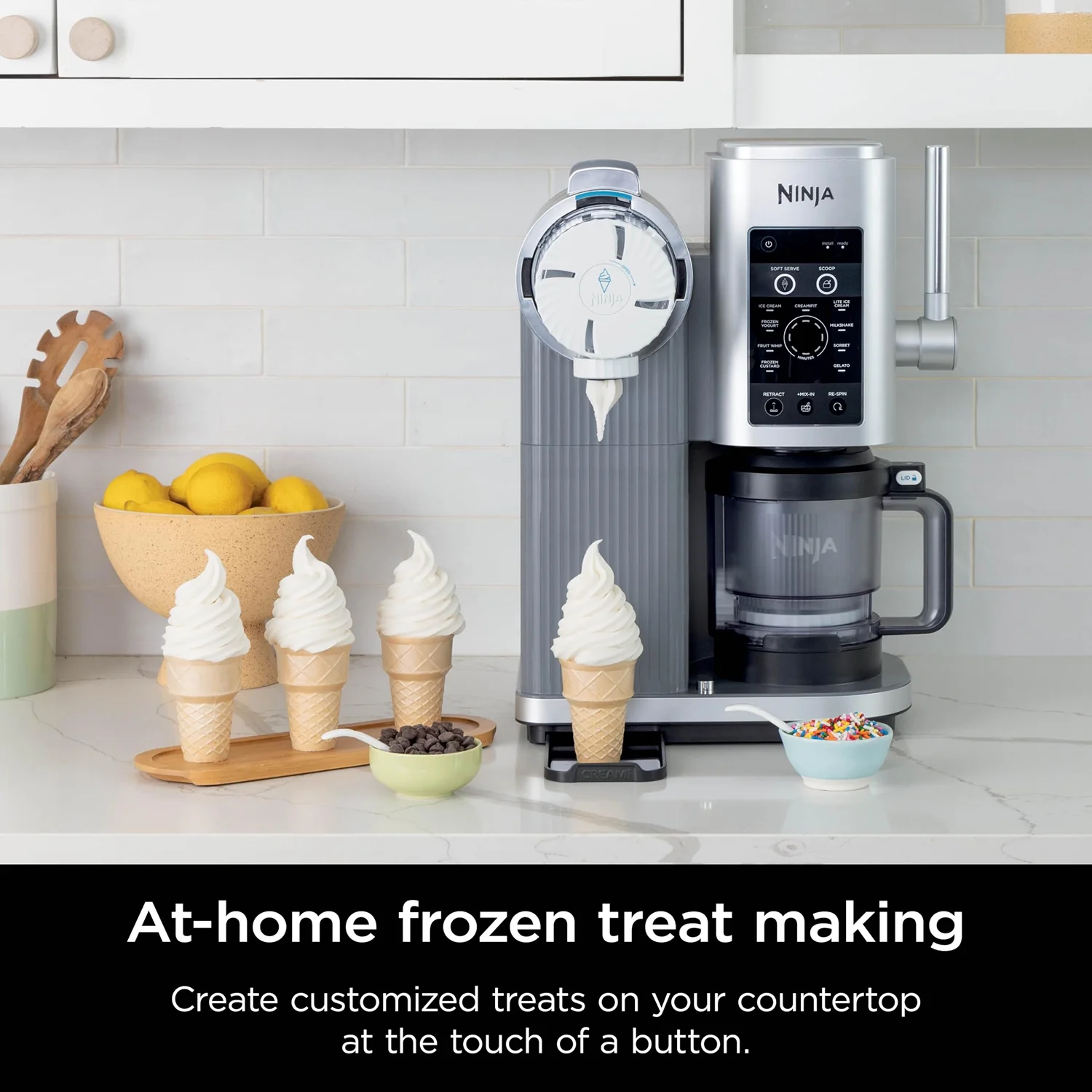 Restored Ninja CREAMi Swirl 13-in-1 Soft Serve Ice Cream Machine - Factory (Refurbished) - Image 11