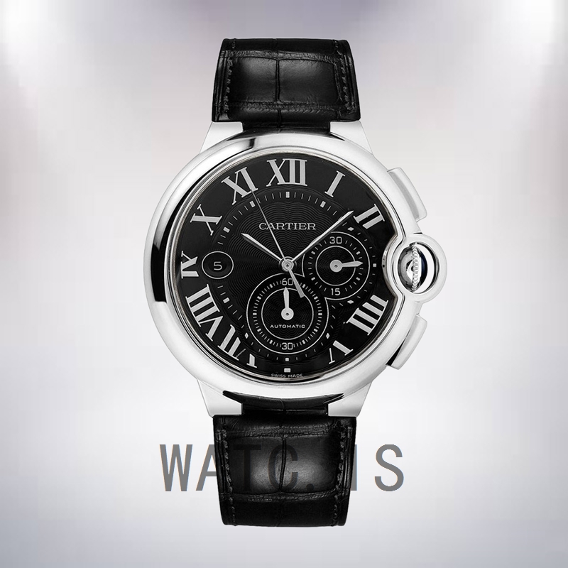 Cartier Ballon Bleu 47mm Men's W6920052 Silver-tone