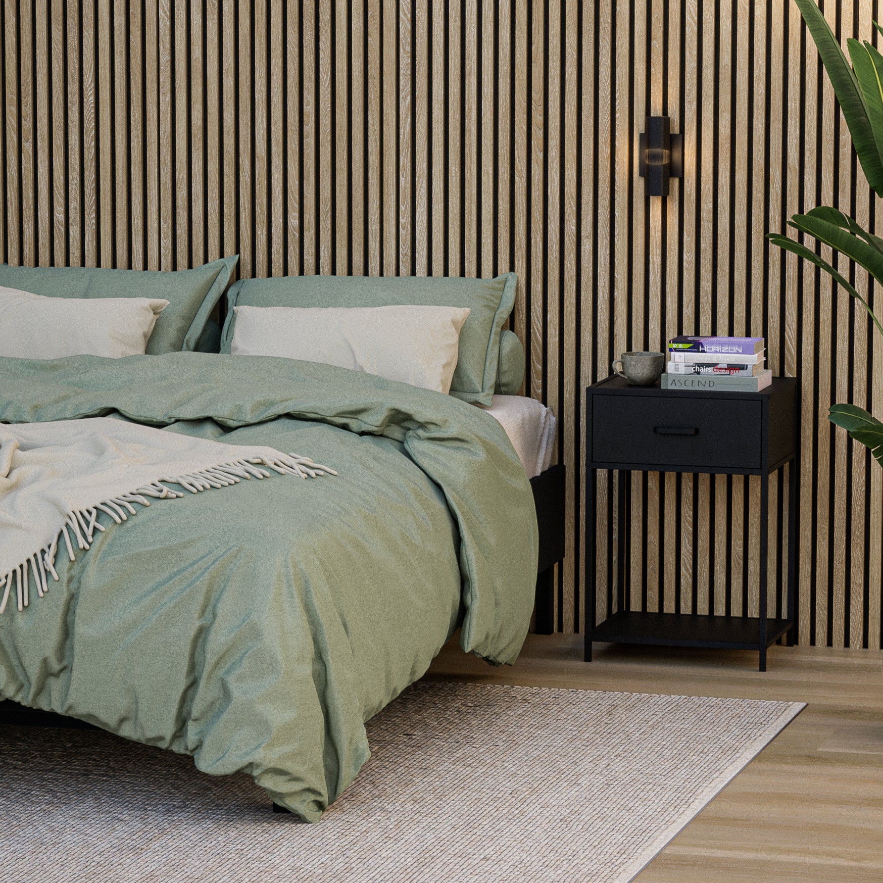 by fonQ Jaxon Nachtkastje - Antraciet