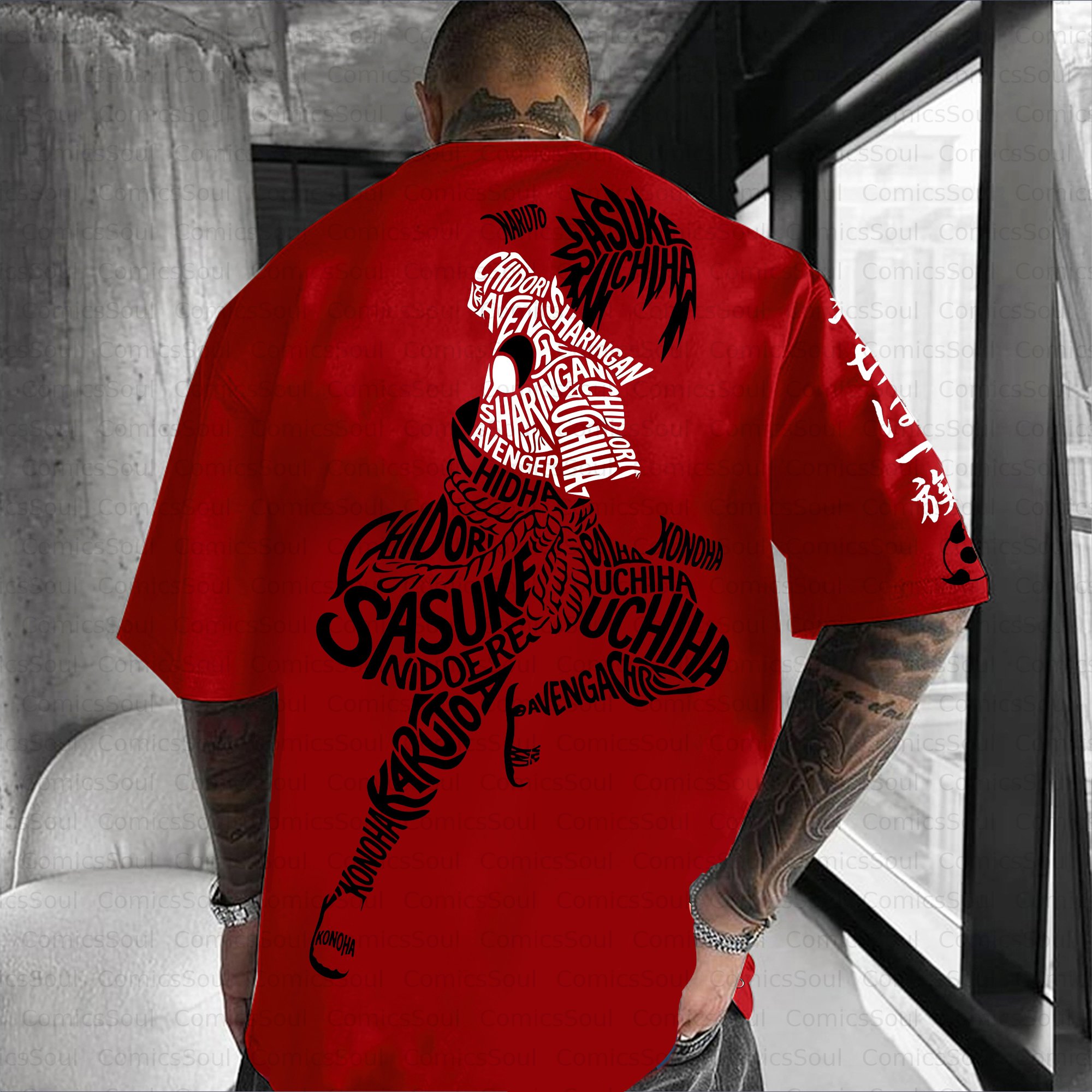 Unisex Anime Inspired Vintage T-Shirt