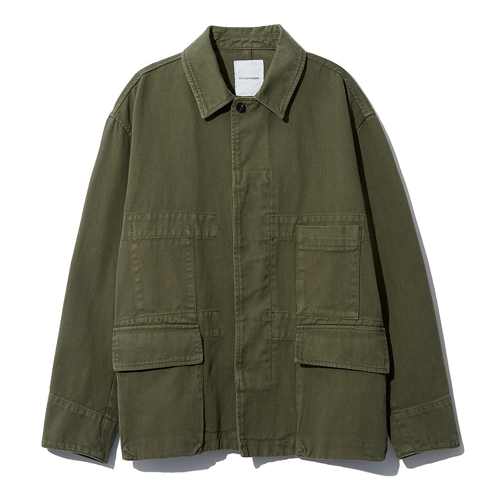 Le 17 septembre - Veste Denim Field - Khaki