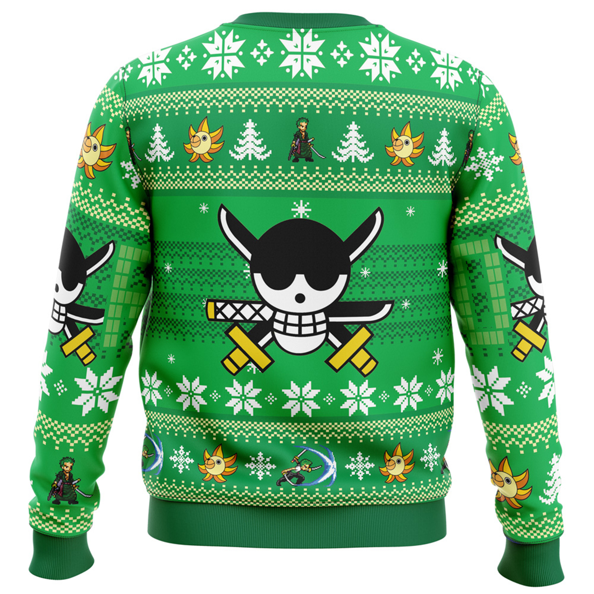 Unisex Anime Ugly Christmas Sweater TeeThreads Sustain the Scene with Custom Apparel