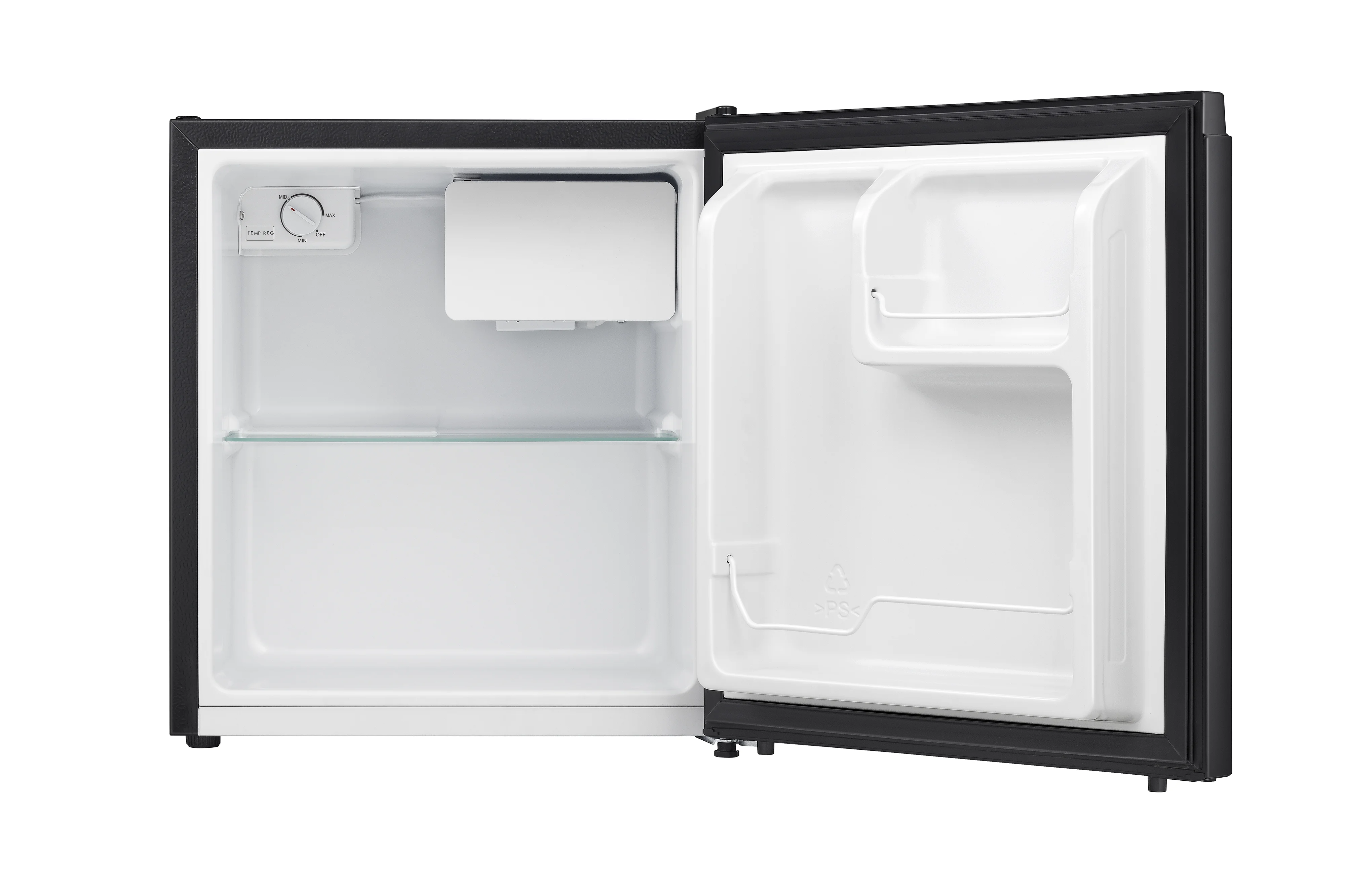 Hisense 1.6 Cu ft Single Door Mini Fridge, Black, Energy Star, 1 Year Warranty, WMS017M6XBE New - Image 12