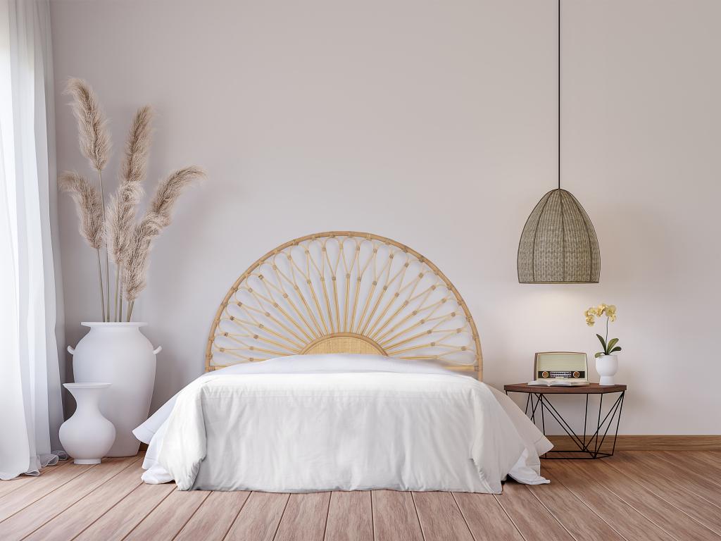 Cabecero 140 cm - Ratán - Natural - SOLIA