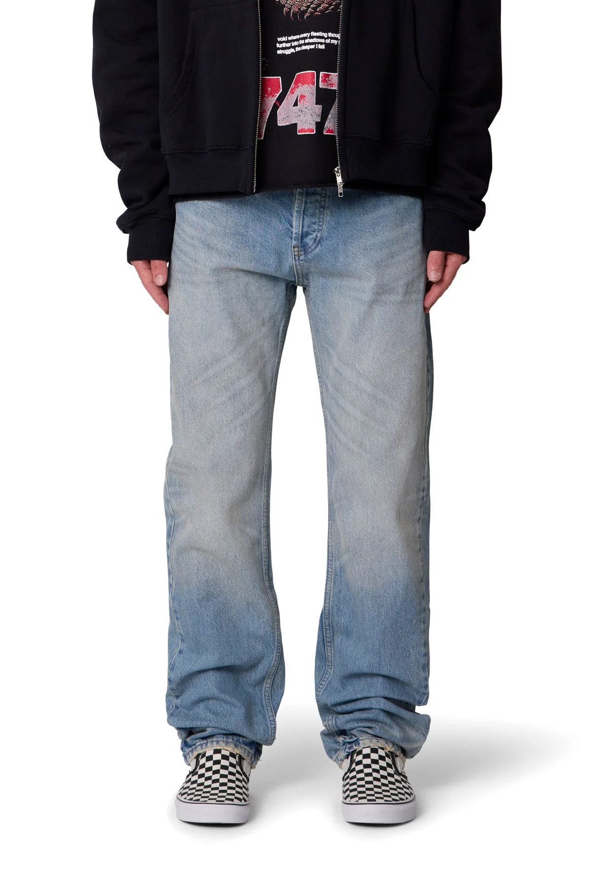 Straight Denim - Western Blue