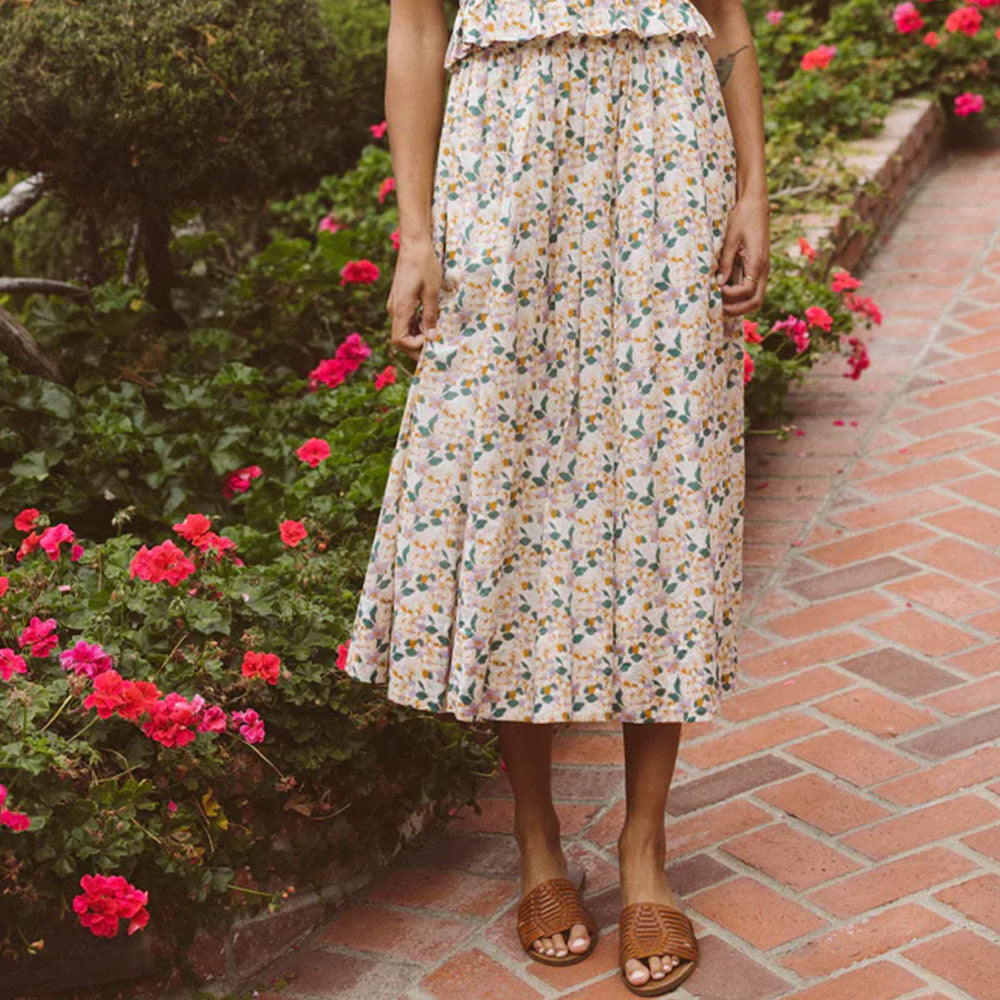 Trovata - Jupe Flora - Beige