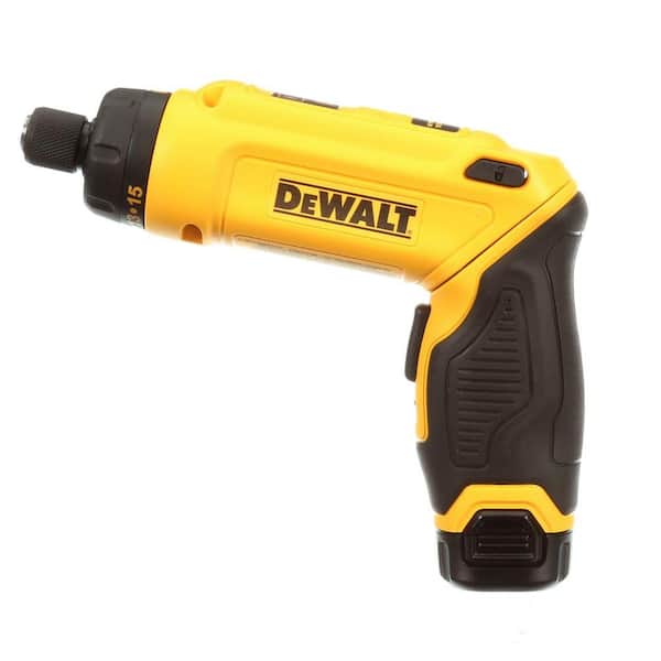 8V MAX Cordless Gyroscopic Screwdriver with Adjustable Handle, (2) 1.0Ah Batteries, Charger, and Bag - Image 5