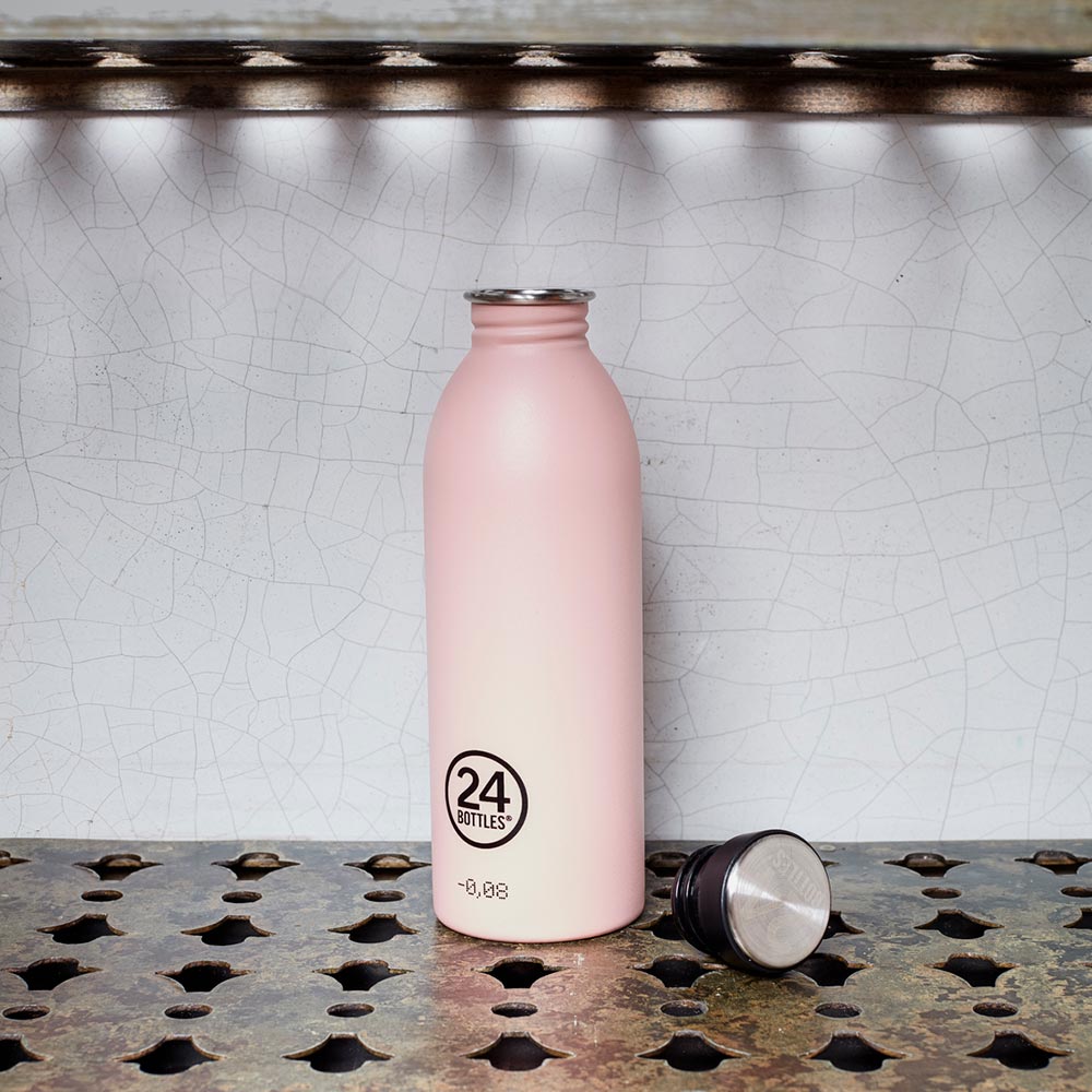 Gourde en inox 500 ml - Urban Dusty Pink - 24 Bottles