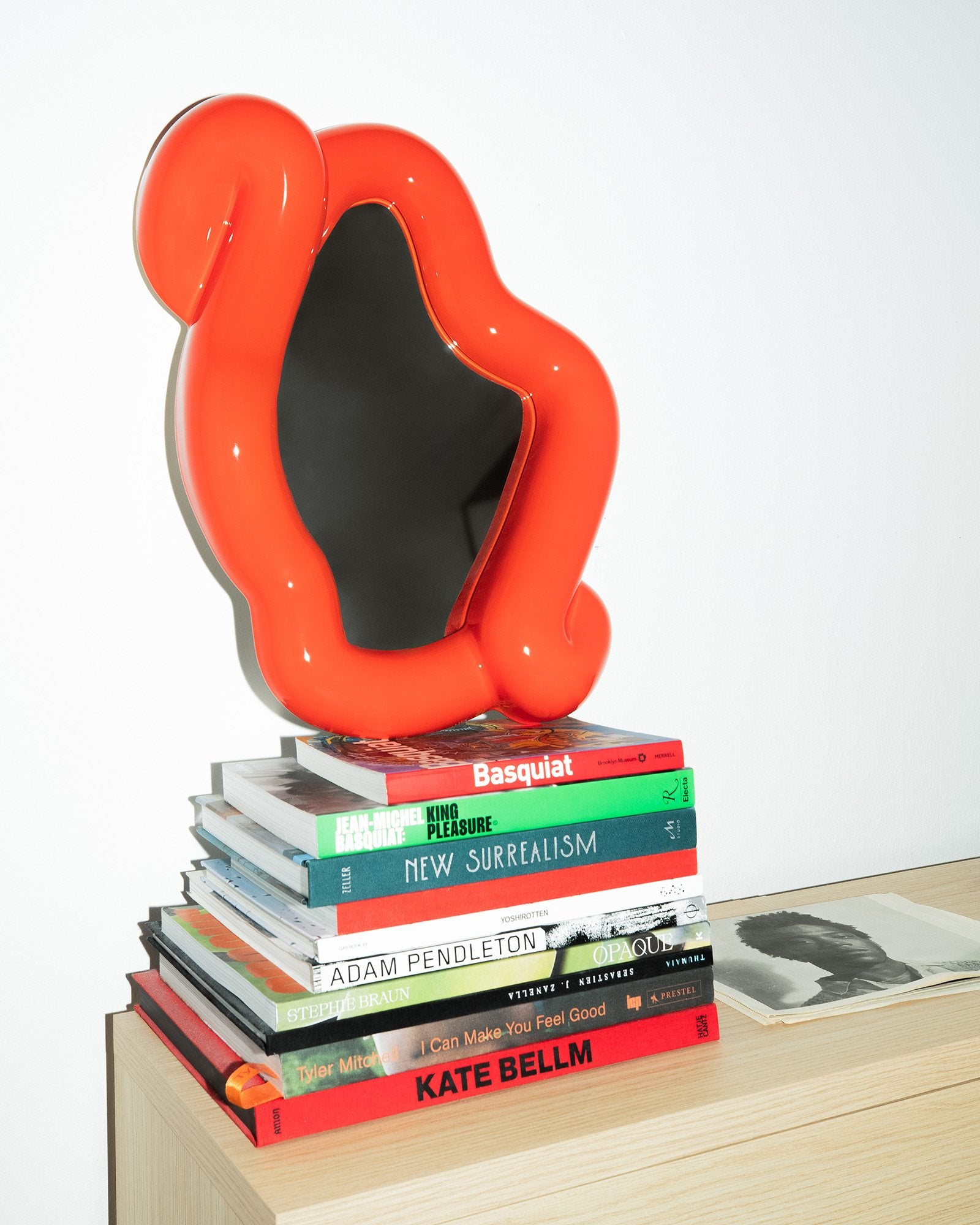 MaM x Ju Schnee Spiegel rot