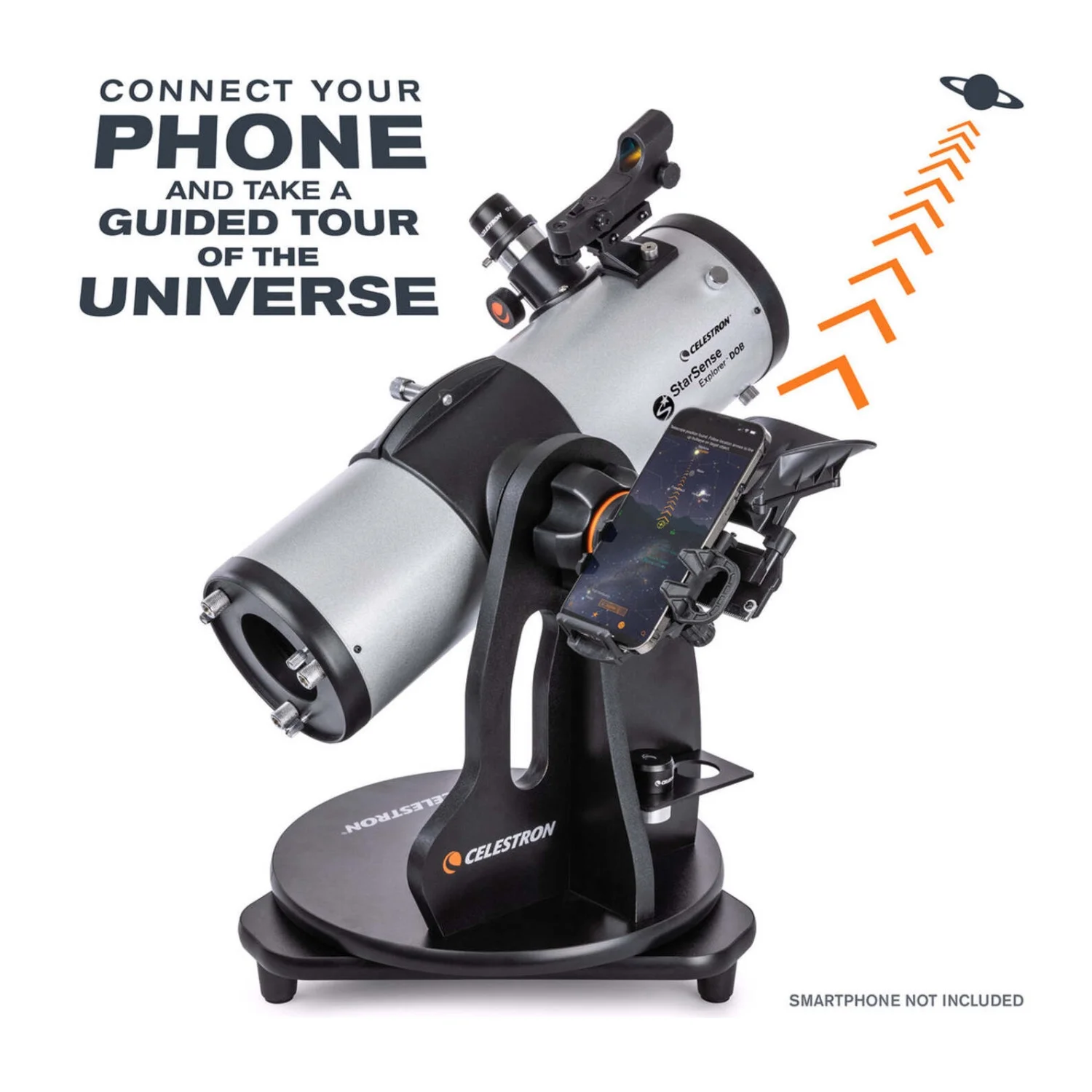 Celestron Starsense Explorer 114mm Tabletop Dobsonian Telescope - Image 7