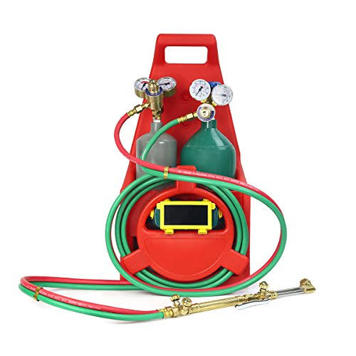 Xtremepowerus Victor Type Welding Cutting Torch Oxygen Acetylene Regulator Set