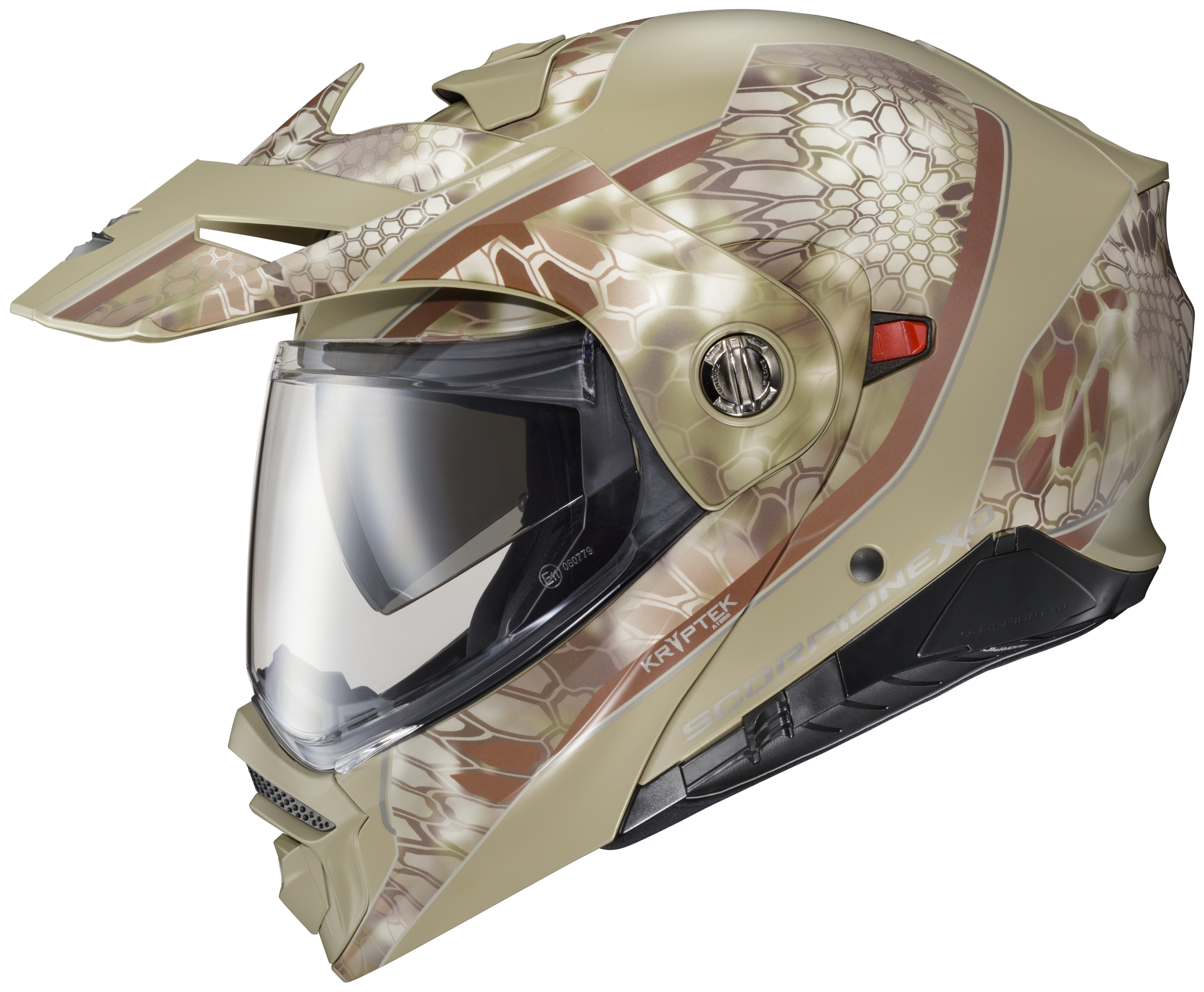 SportsBikeShop Scorpion EXO-AT960 Kryptek Helmet