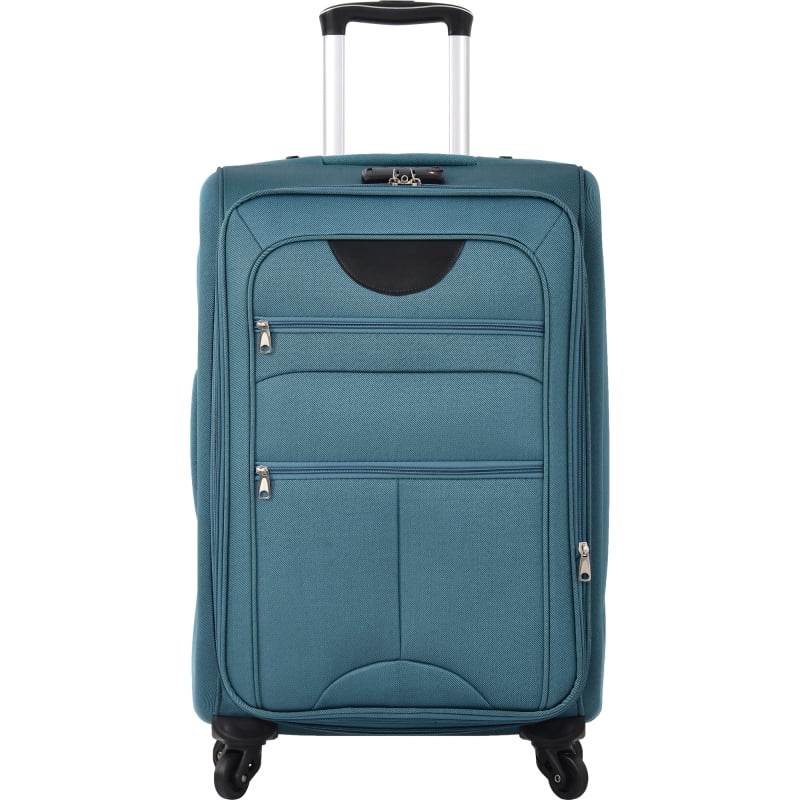 Softside Luggage Expandable 3 Piece Set Suitcase Upright Spinner Softshell Lightweight Luggage Travel Set - Image 71