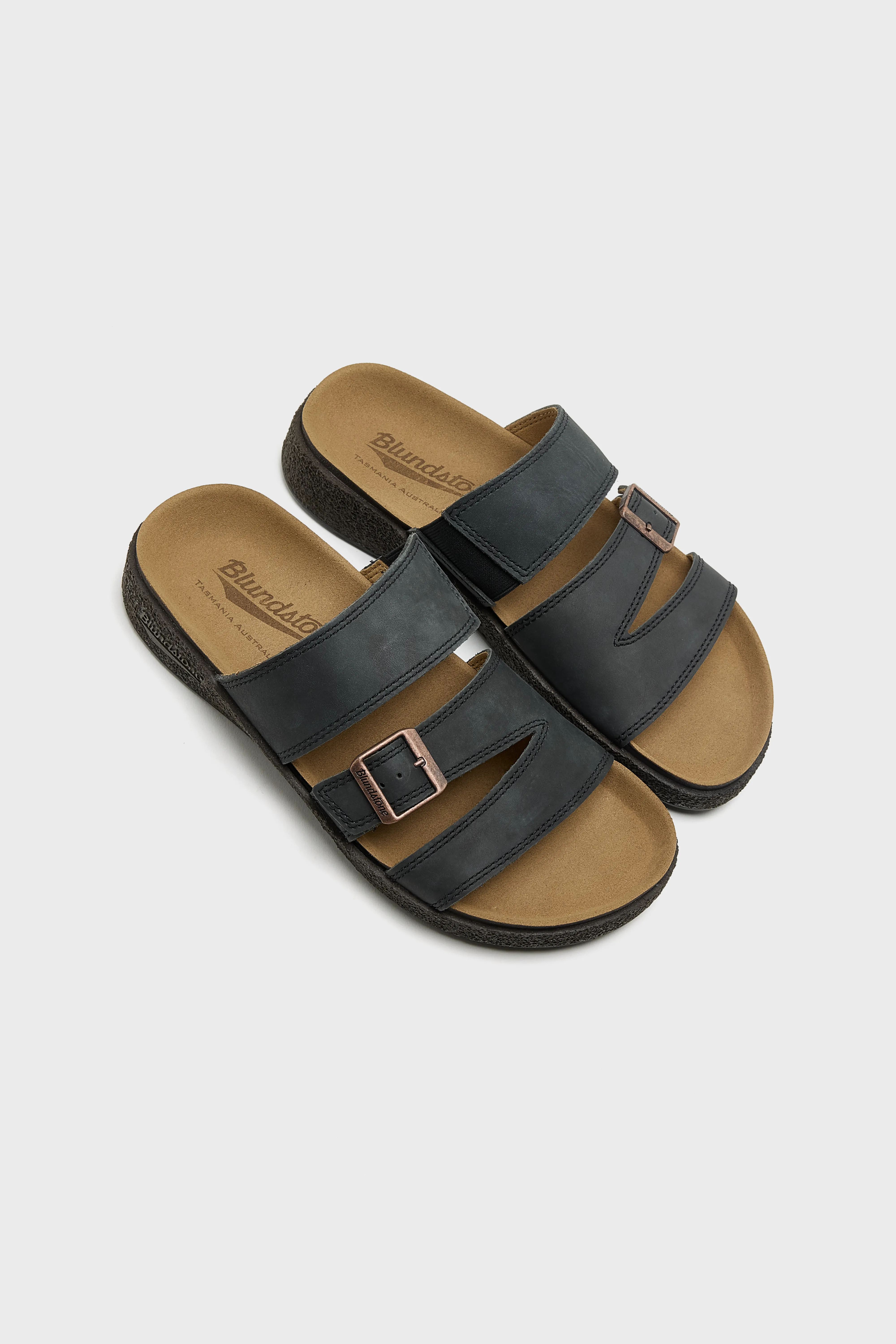 Bellerose 2693 Aerocork Clog Sandals for Women (261 / W / BLACK)