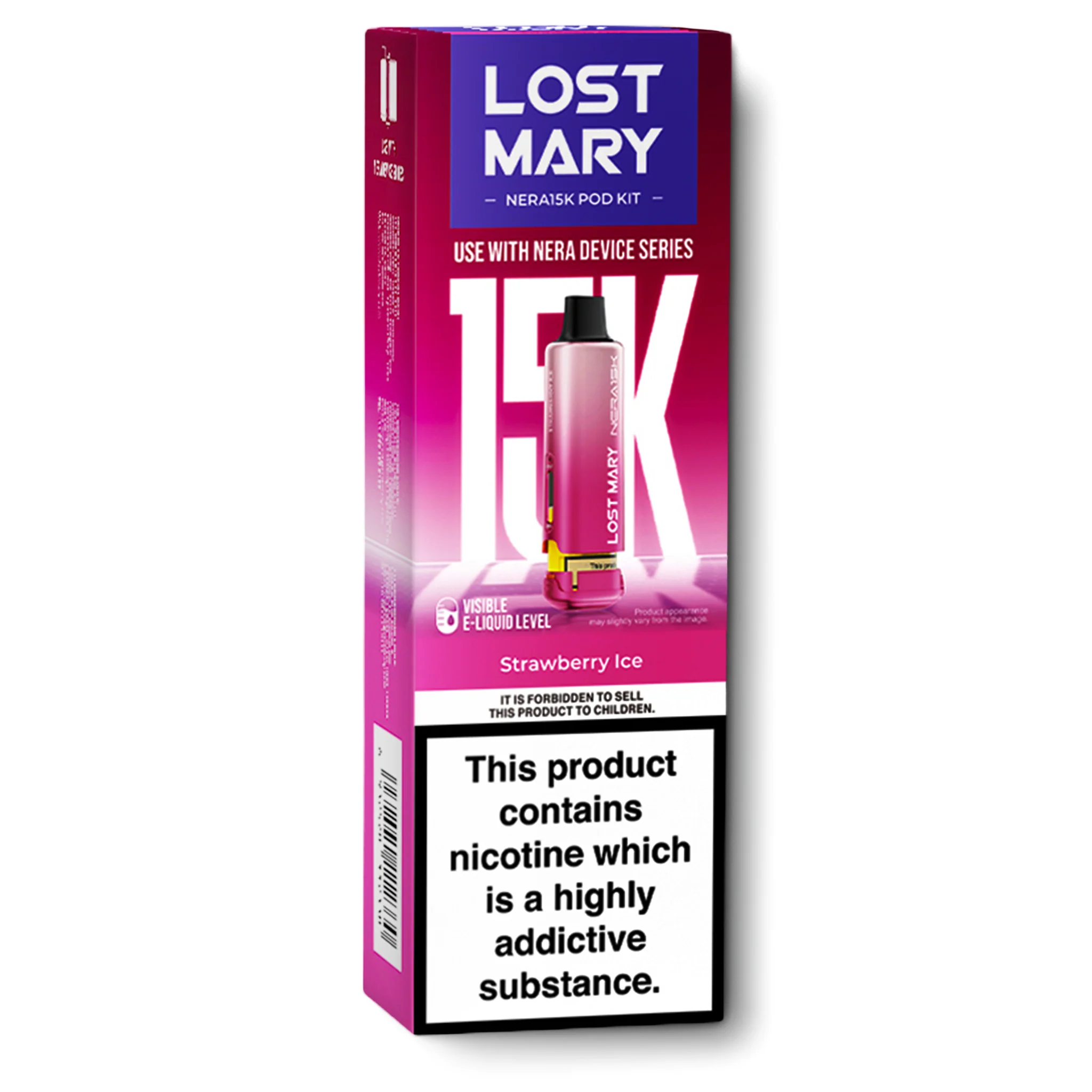 strawberry ice lost mary refill Lost Mary Tappo Strawberry Ice Refills