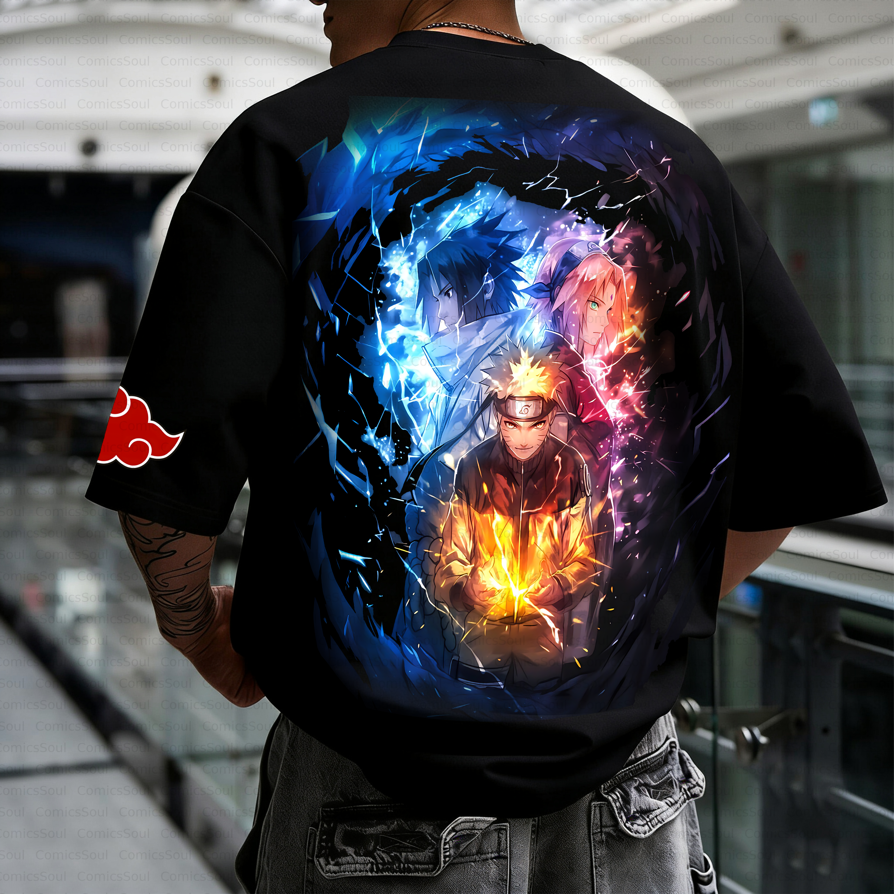 Unisex Anime Inspired Vintage T-Shirt