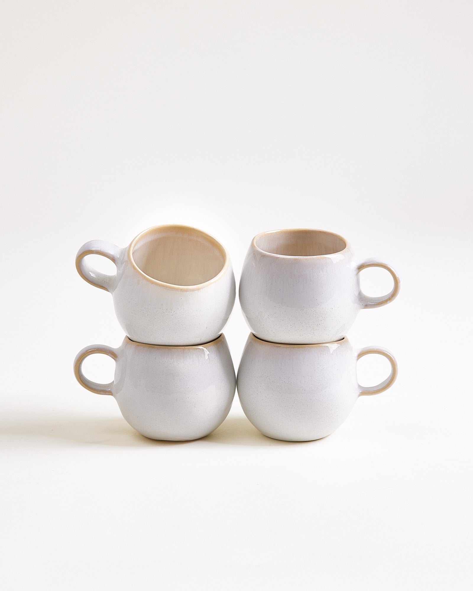 Areia Espressotasse sand 4er-Set