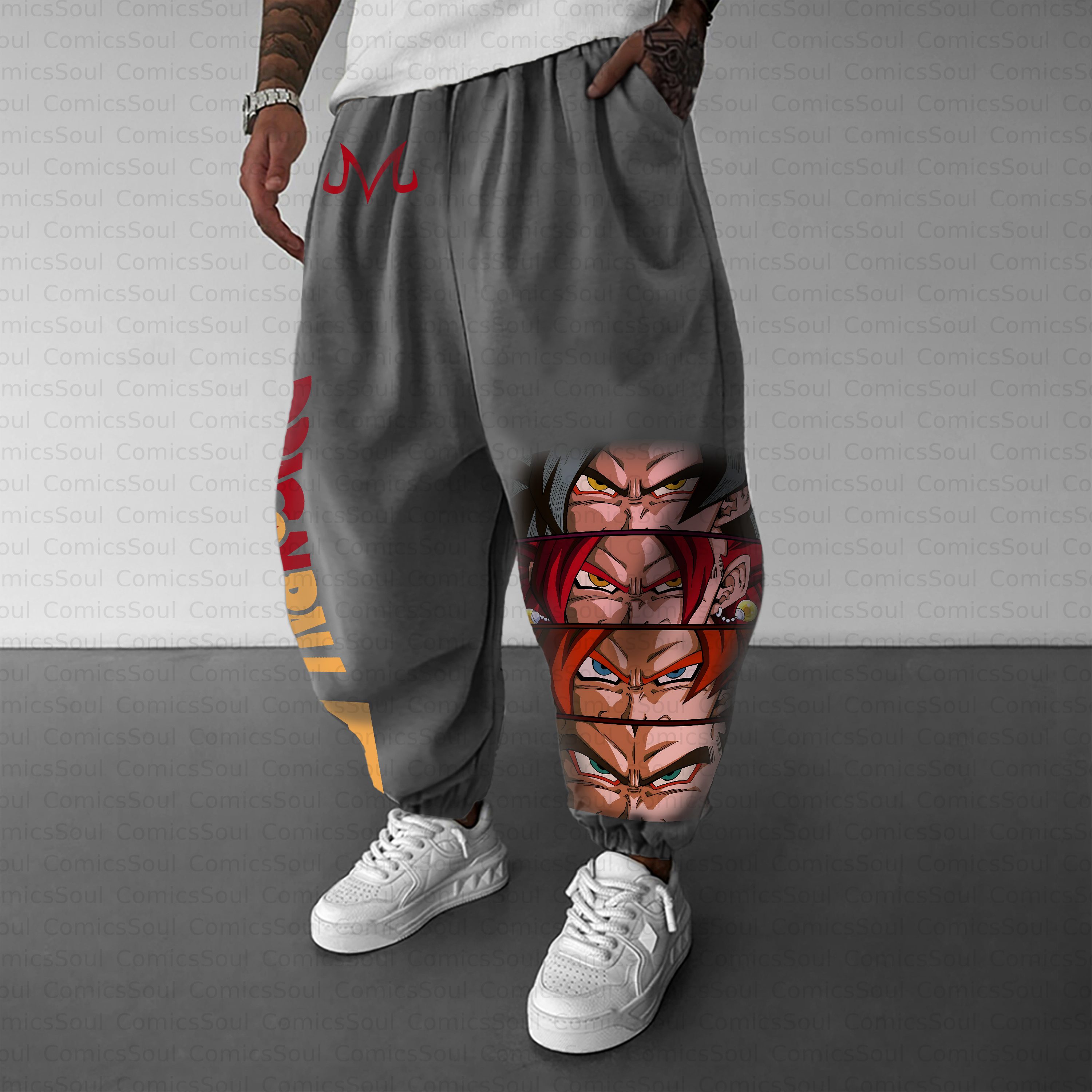 Unisex Casual Anime Streetwear Pant