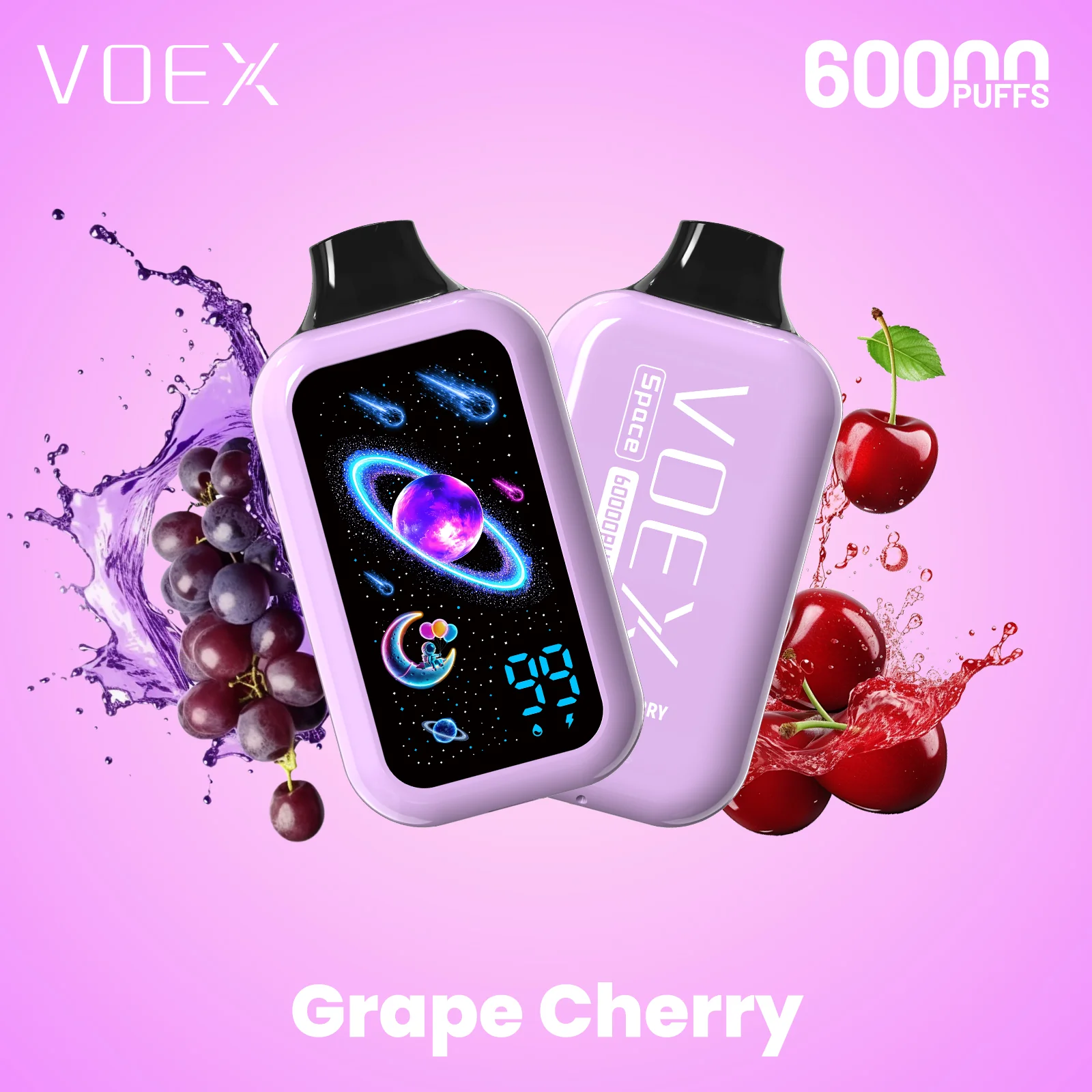 VOEX Wise/Space 60K cigarette électronique jetable (toutes les saveurs)